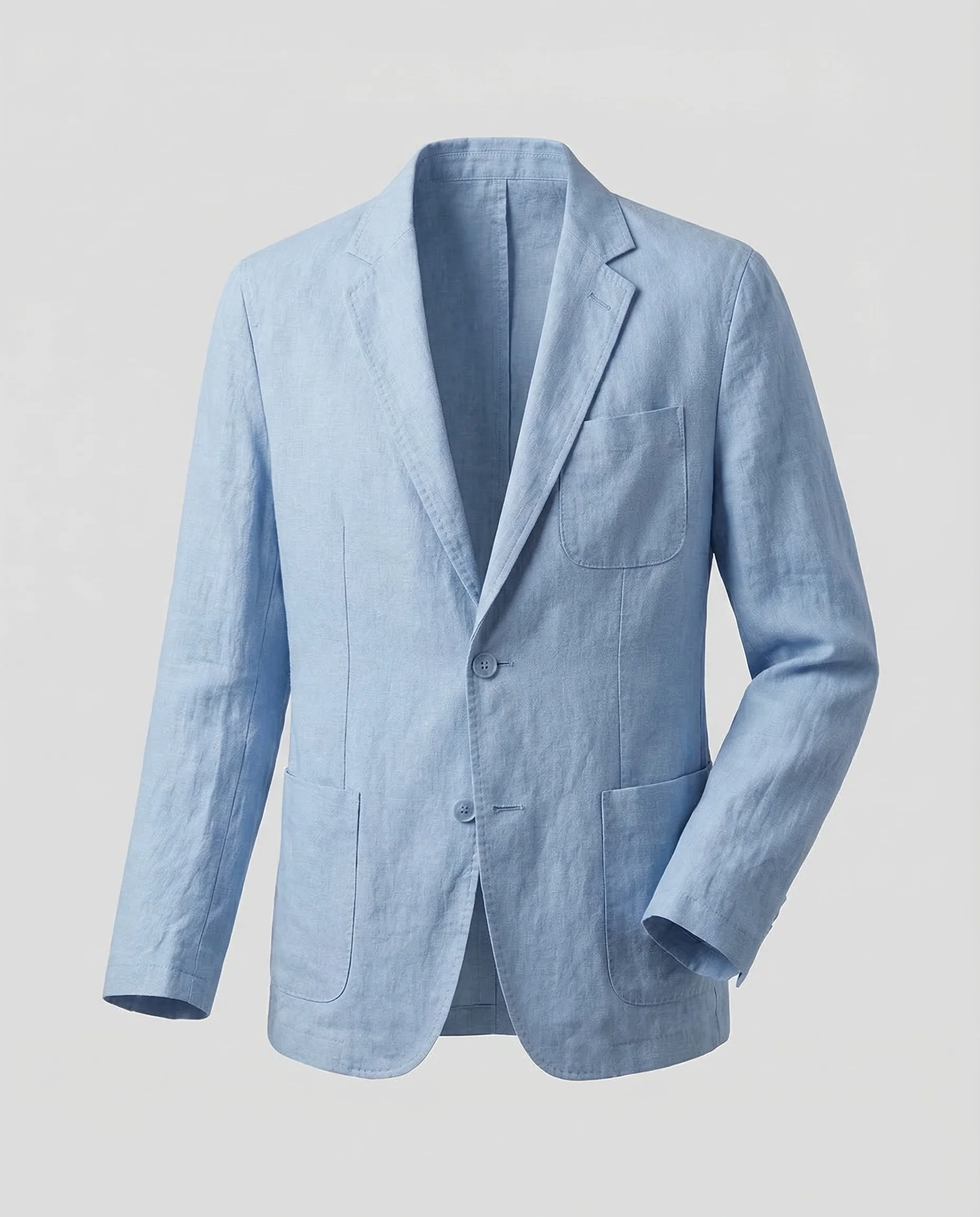 Herren Leinenblazer Casual - Image 5