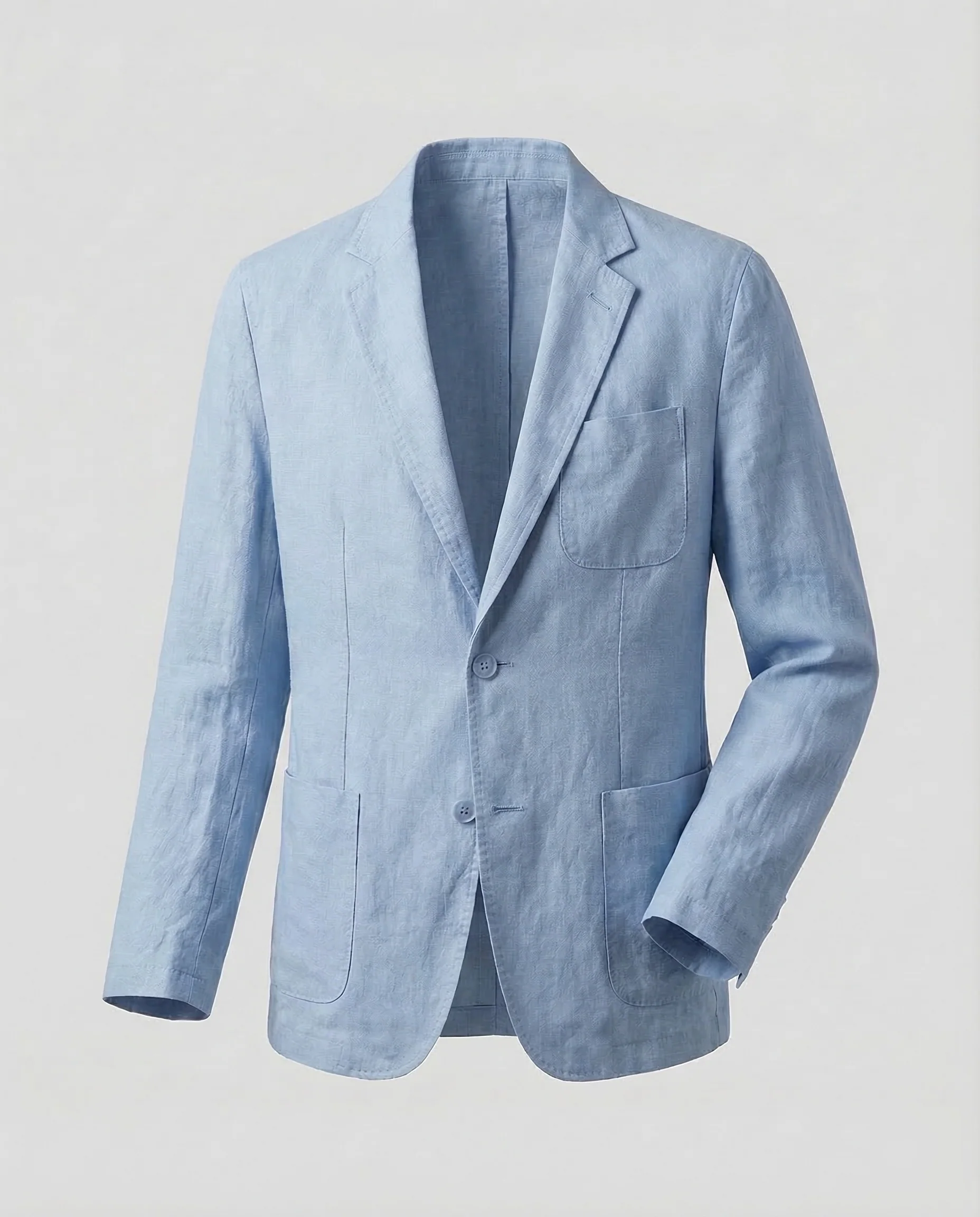 Herren Leinenblazer Casual - Image 7