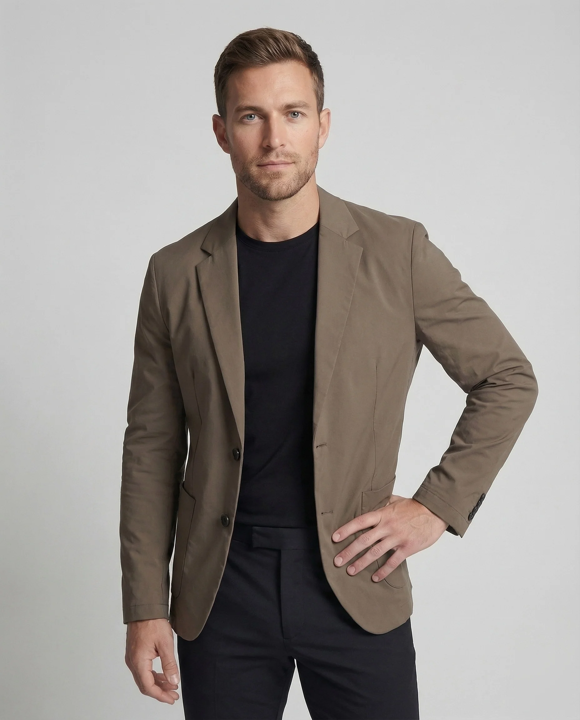 Baumwollsakko Leicht Mit Stretch Herren - Image 2