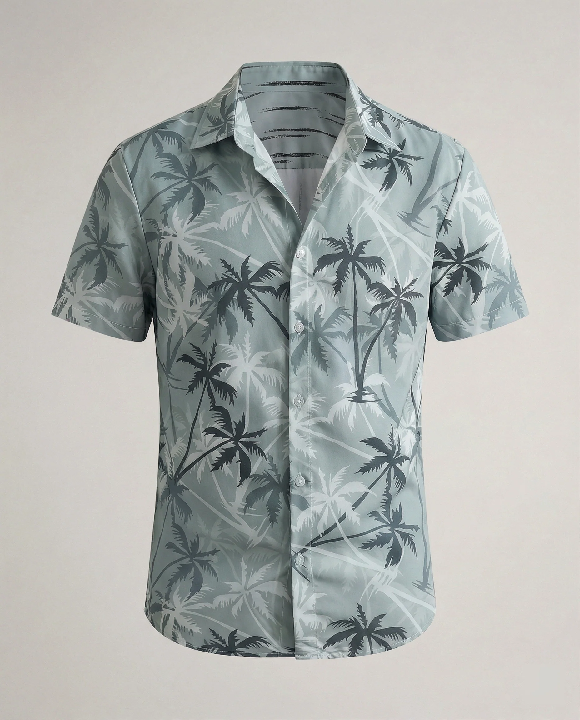 Herren Kurzarmhemd Hawaii Viskose - Image 10