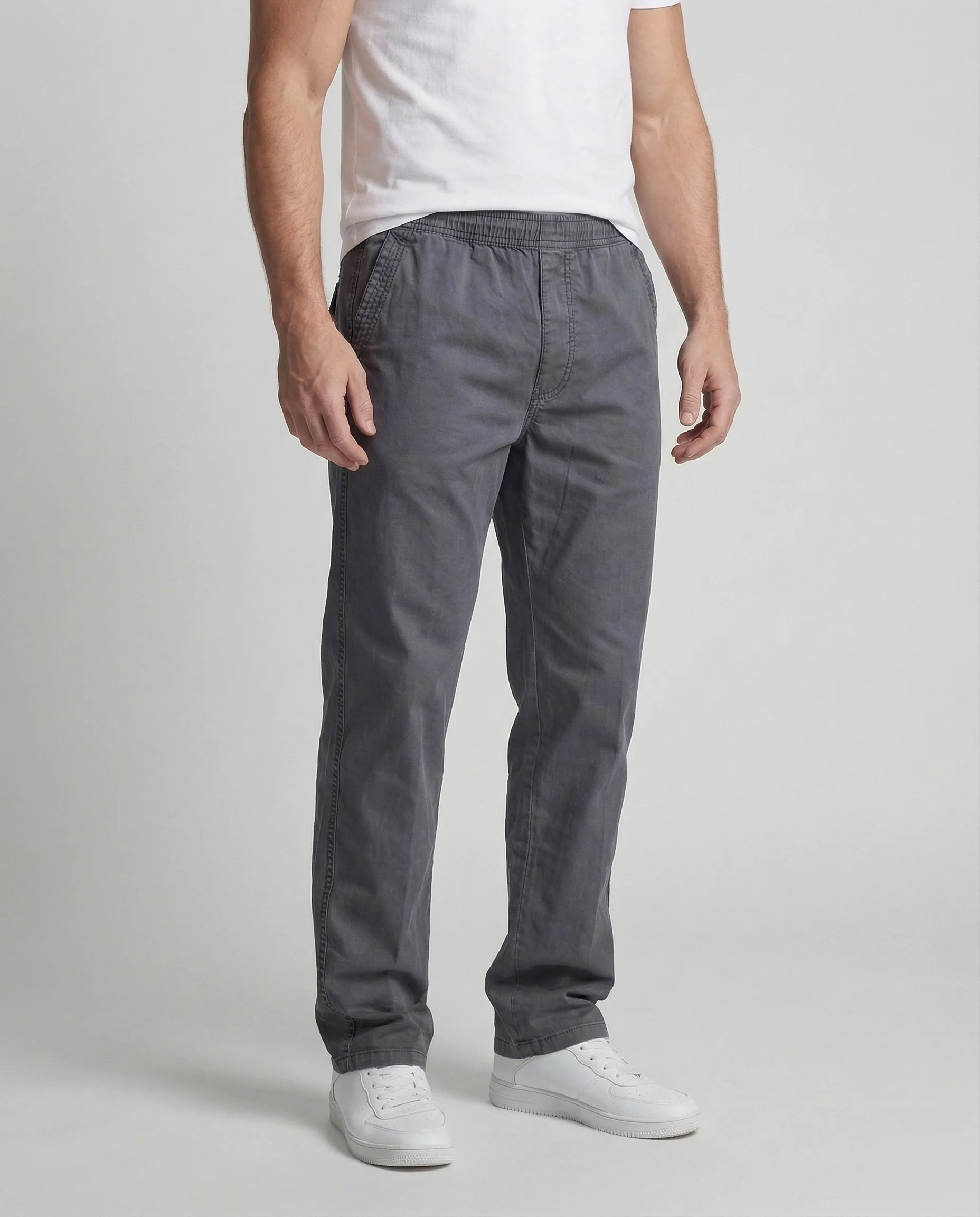 Herren Baumwollhose Gerade - Image 2