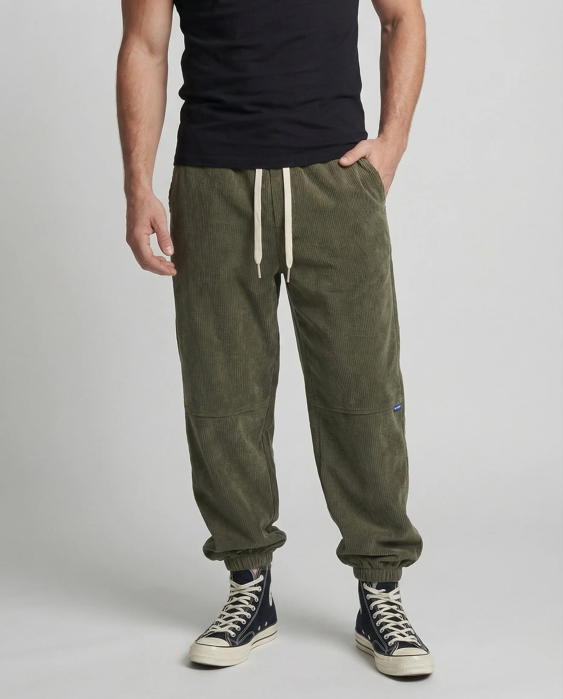 Herren Cord Jogginghose Kordelbund - Image 2