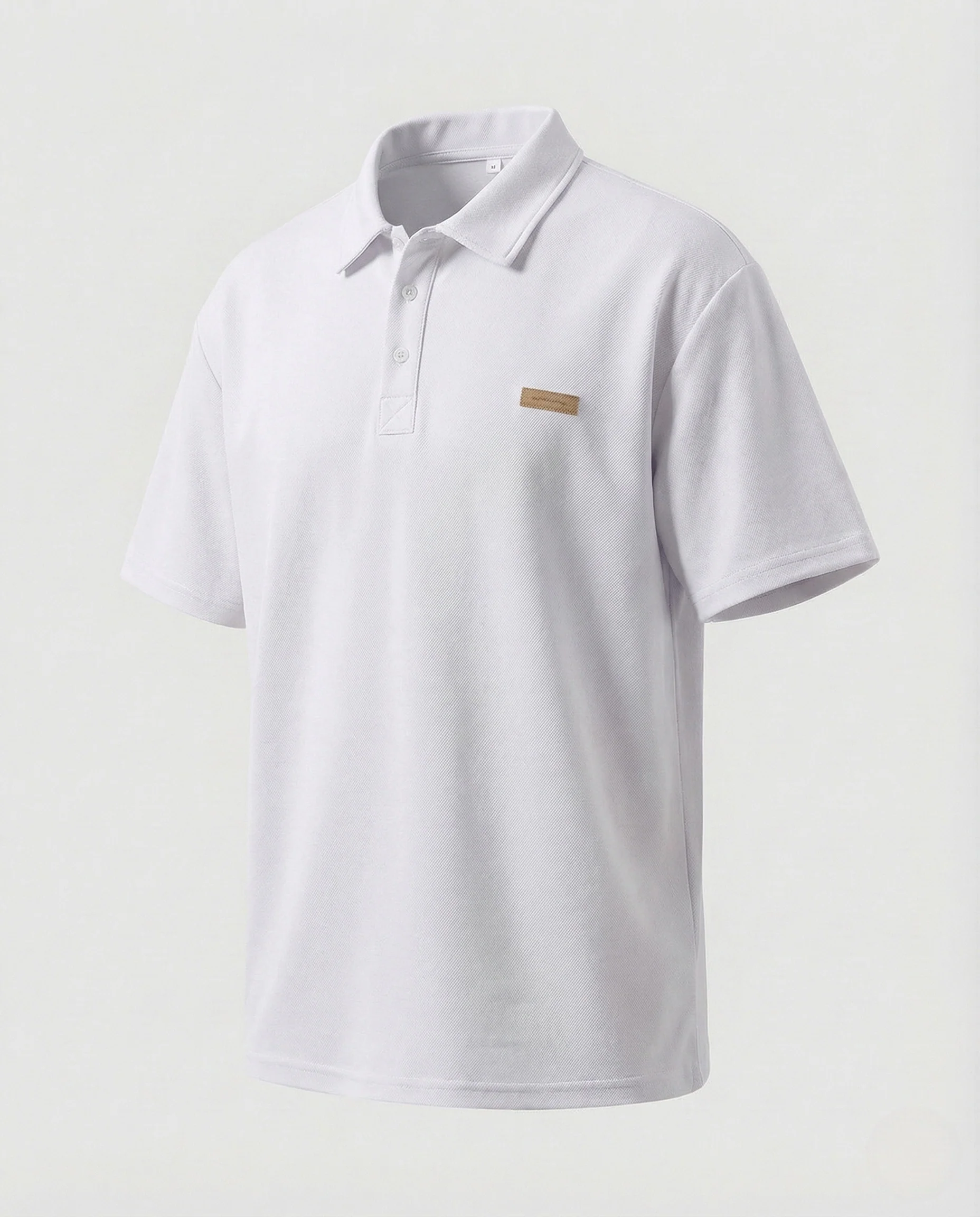 Herren Polo Baumwollpiqué Brustapplikation - Image 6