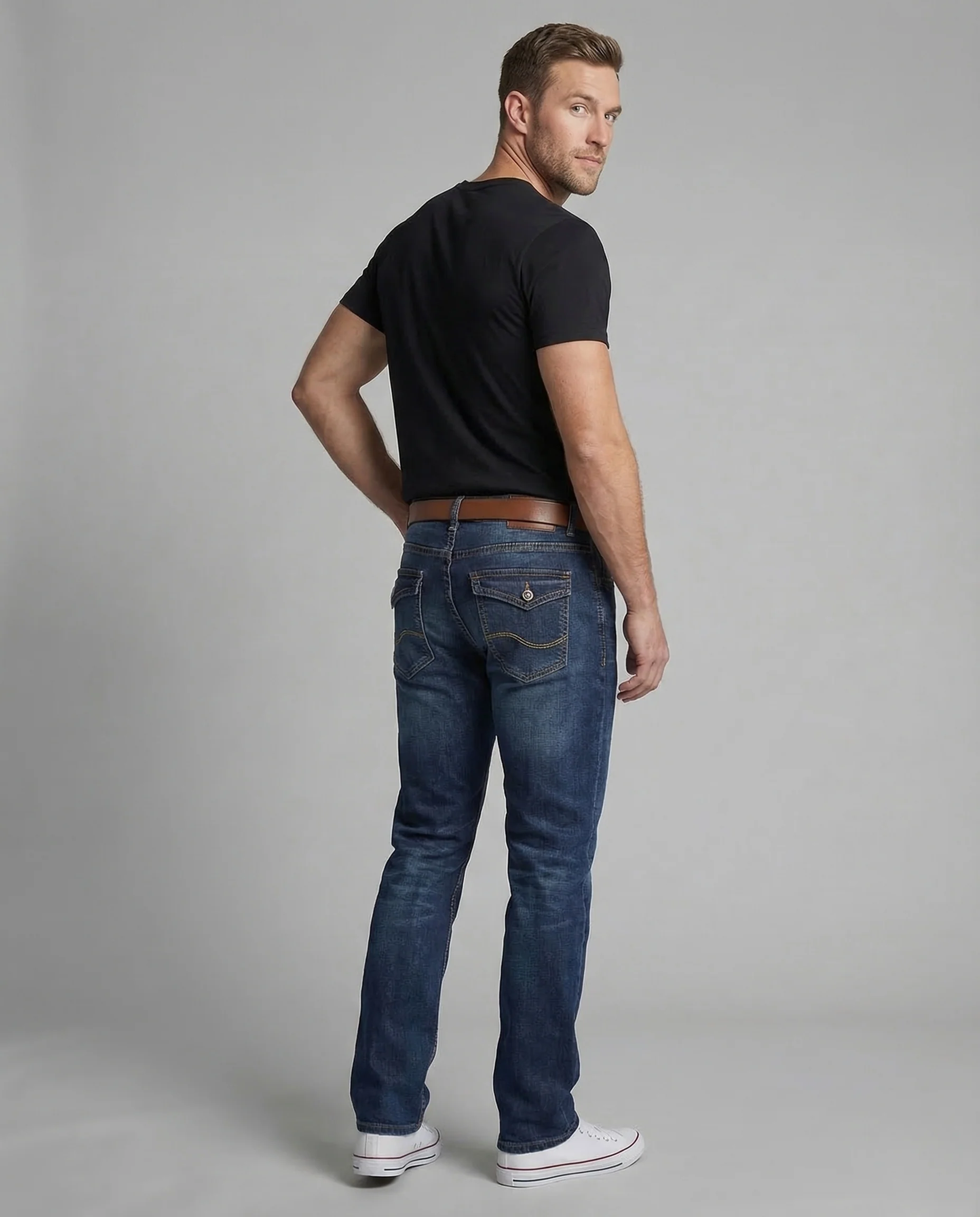 Herren Jeans Komfortbund Five Pocket - Image 4