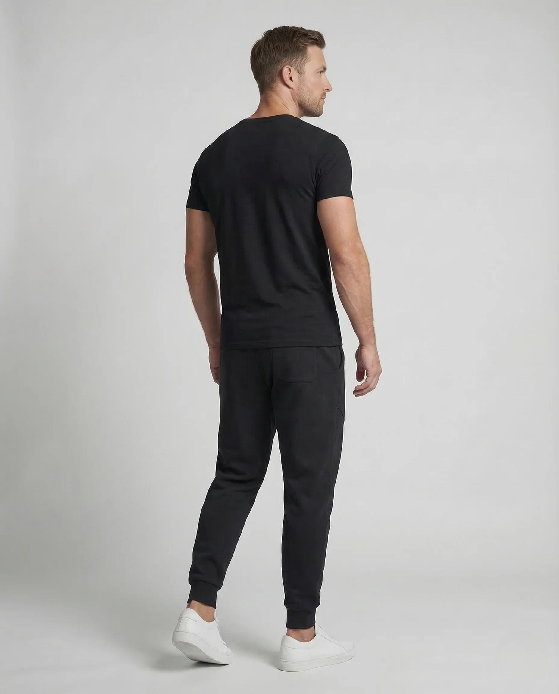 Herren Jogginghose Slim Kordelzug - Image 4