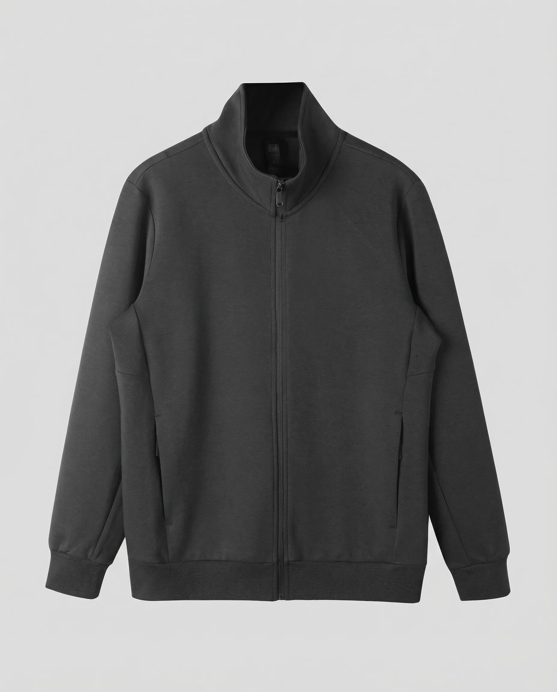 Sweatjacke Modern Mit Stehkragen Herren - Image 5