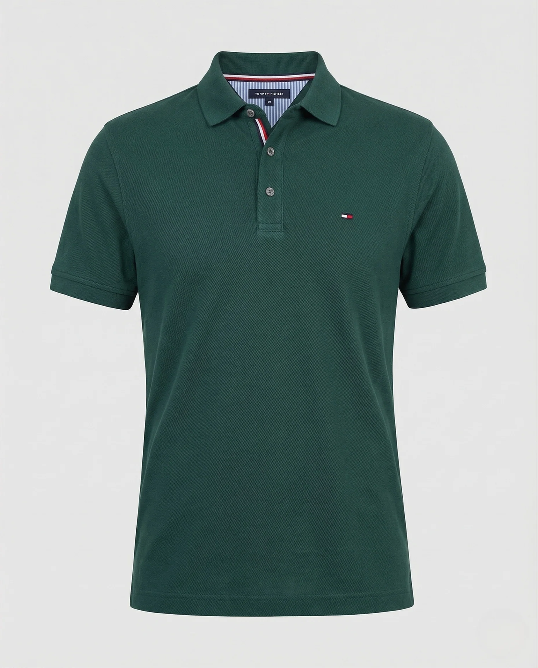 Herren Baumwoll Poloshirt mit Nackenpaspel - Image 25