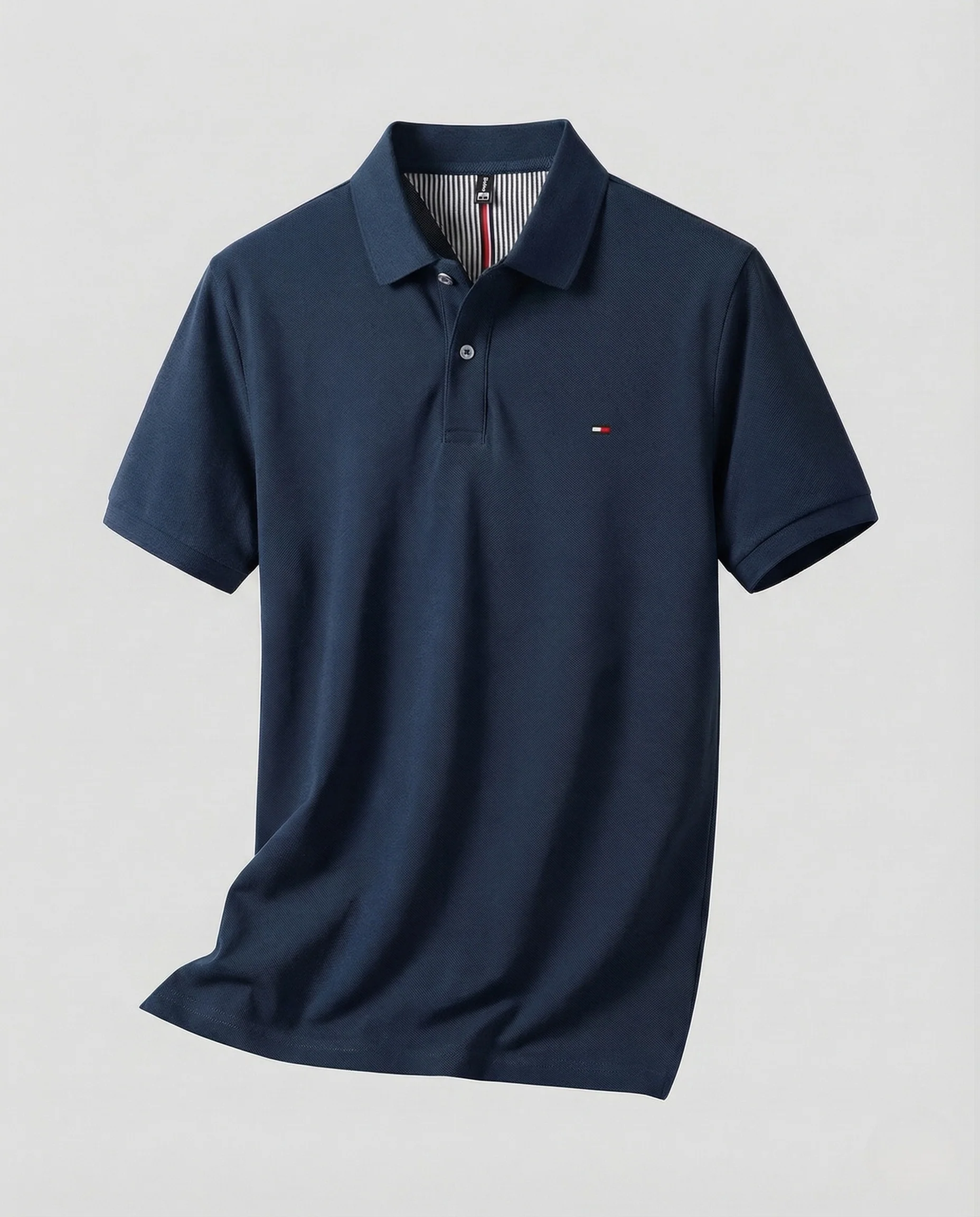 Herren Baumwoll Poloshirt mit Nackenpaspel - Image 28
