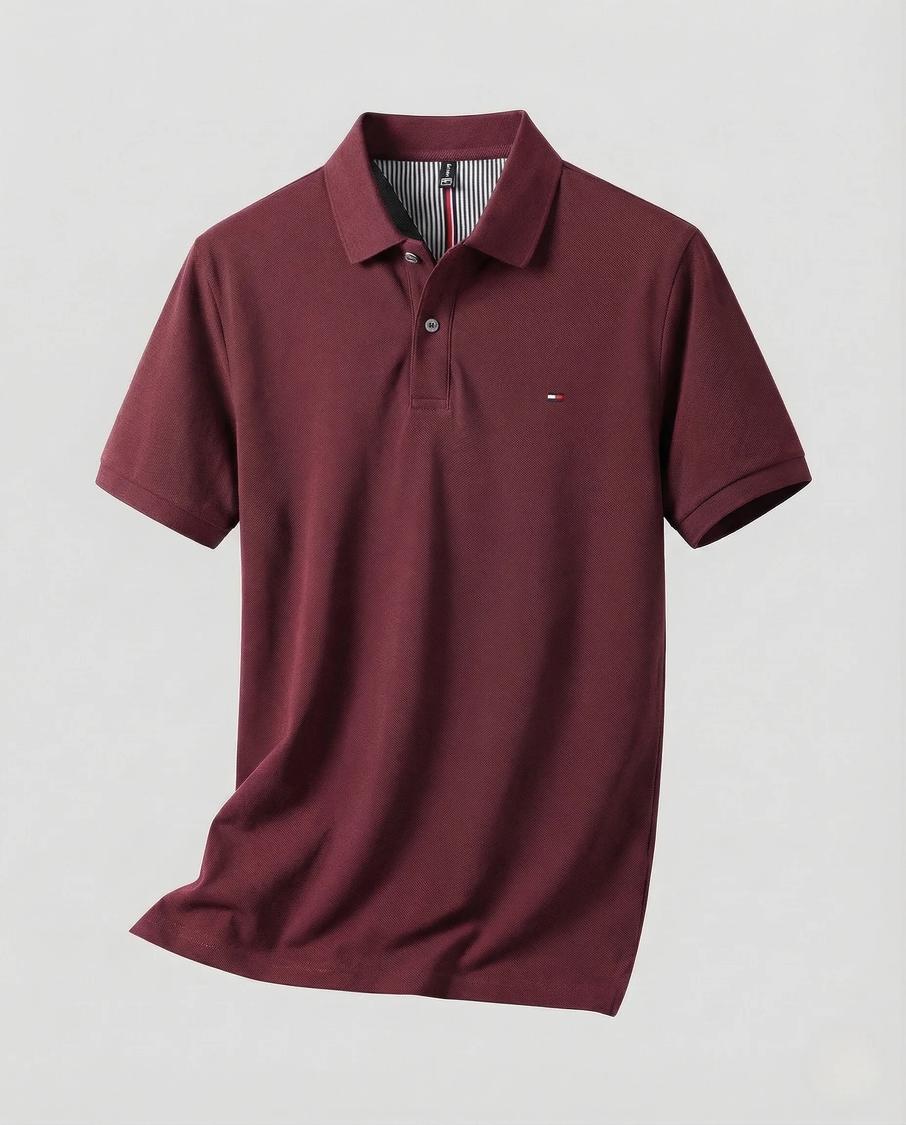 Herren Baumwoll Poloshirt mit Nackenpaspel - Image 35