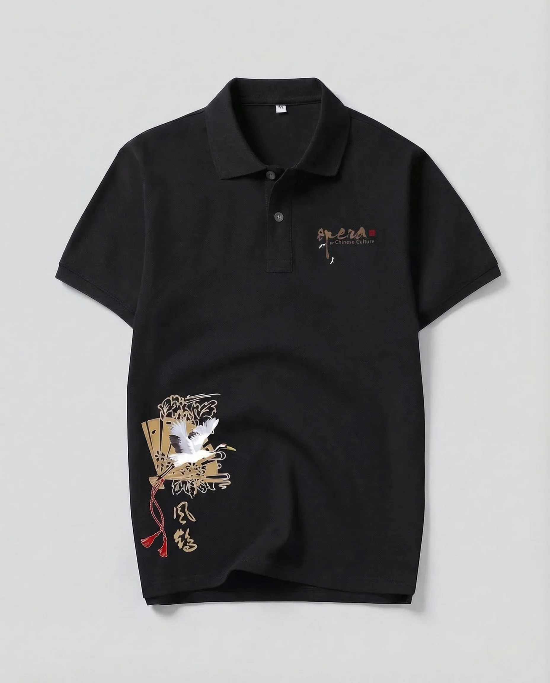 Herren Poloshirt Print Motiv - Image 10