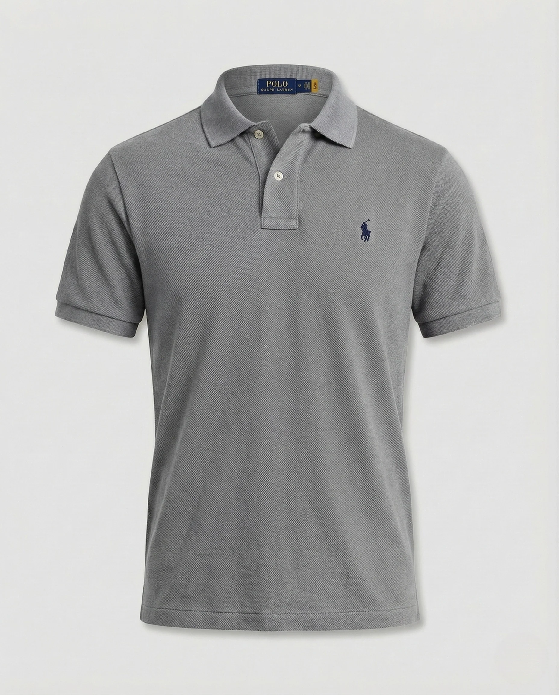 Herren Piqué Poloshirt mit verdeckter Knopfleiste und Mesh Struktur - Image 10