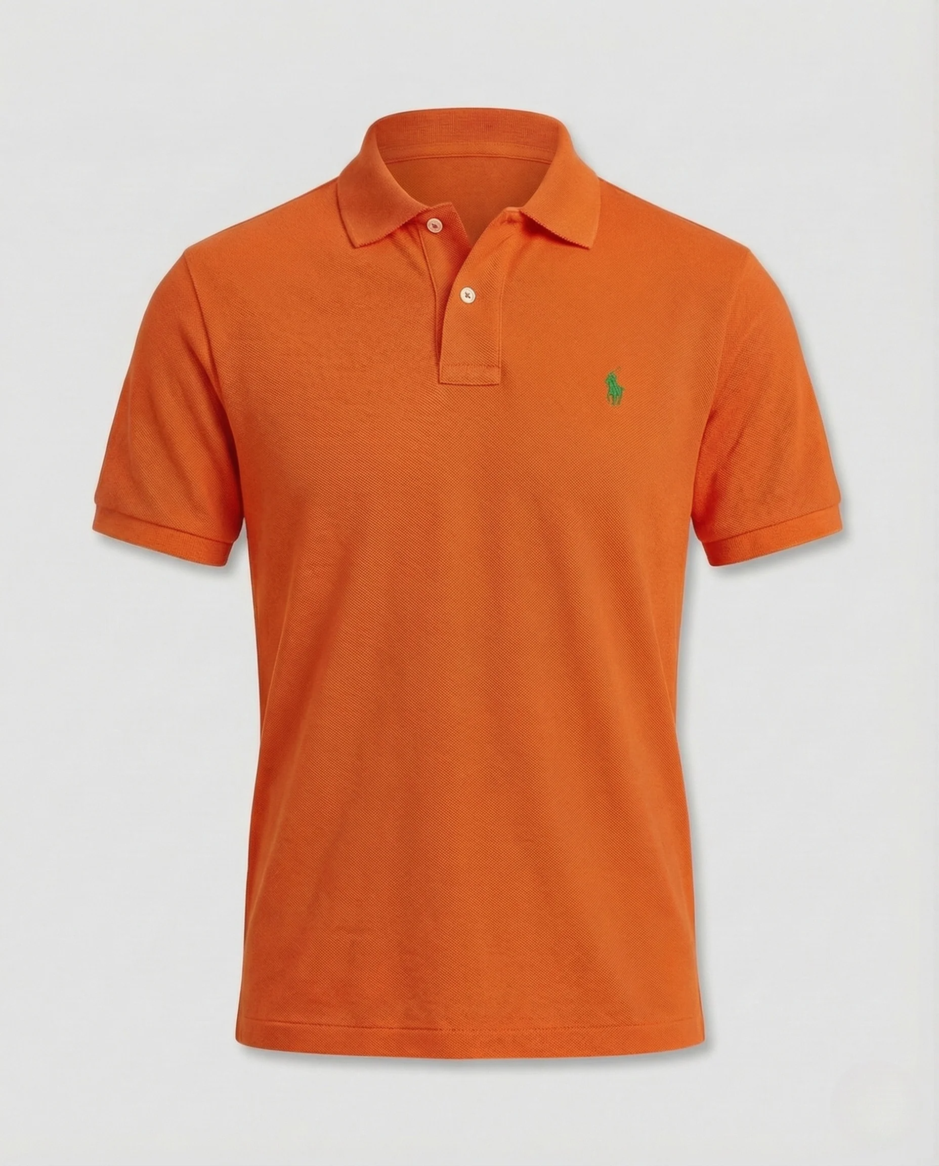Herren Piqué Poloshirt mit verdeckter Knopfleiste und Mesh Struktur - Image 11