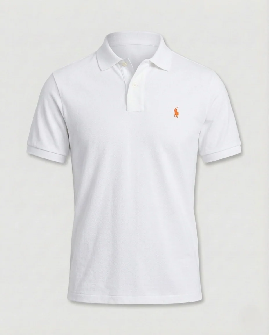 Herren Piqué Poloshirt mit verdeckter Knopfleiste und Mesh Struktur - Image 16