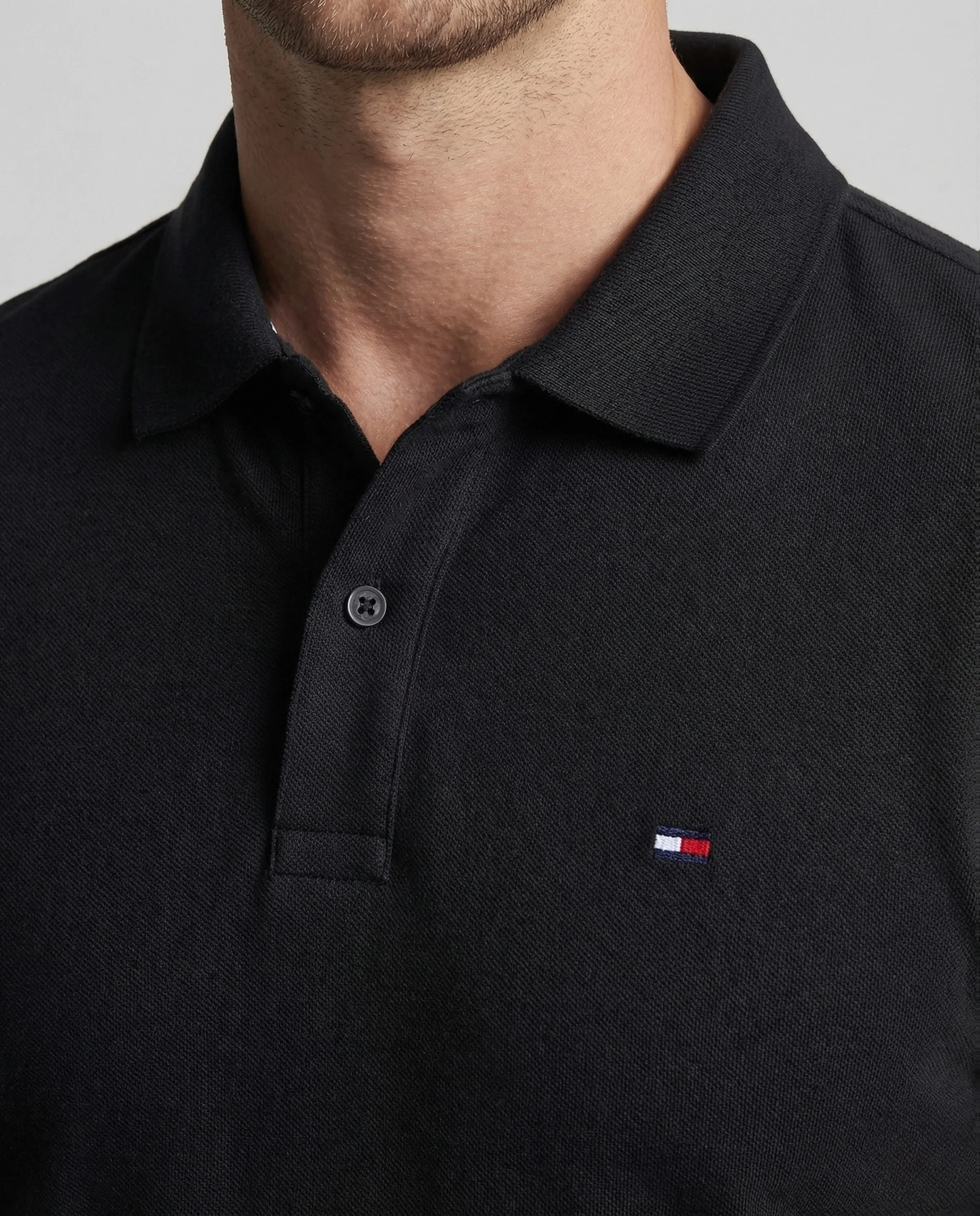 Herren Premium Poloshirt Strukturpiqué mit Stickerei - Image 3