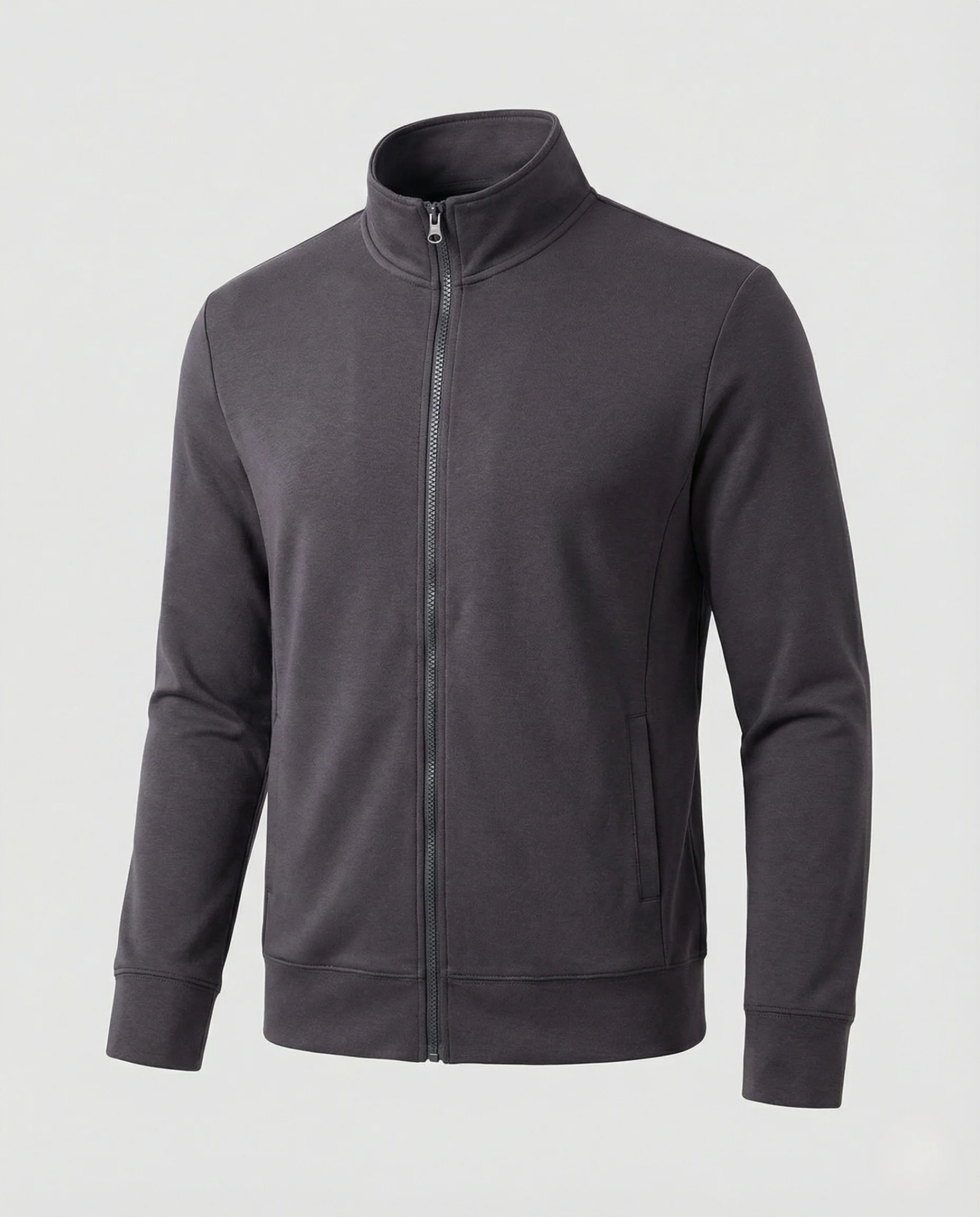 Reißverschluss Cardigan Sweat Herren - Image 5