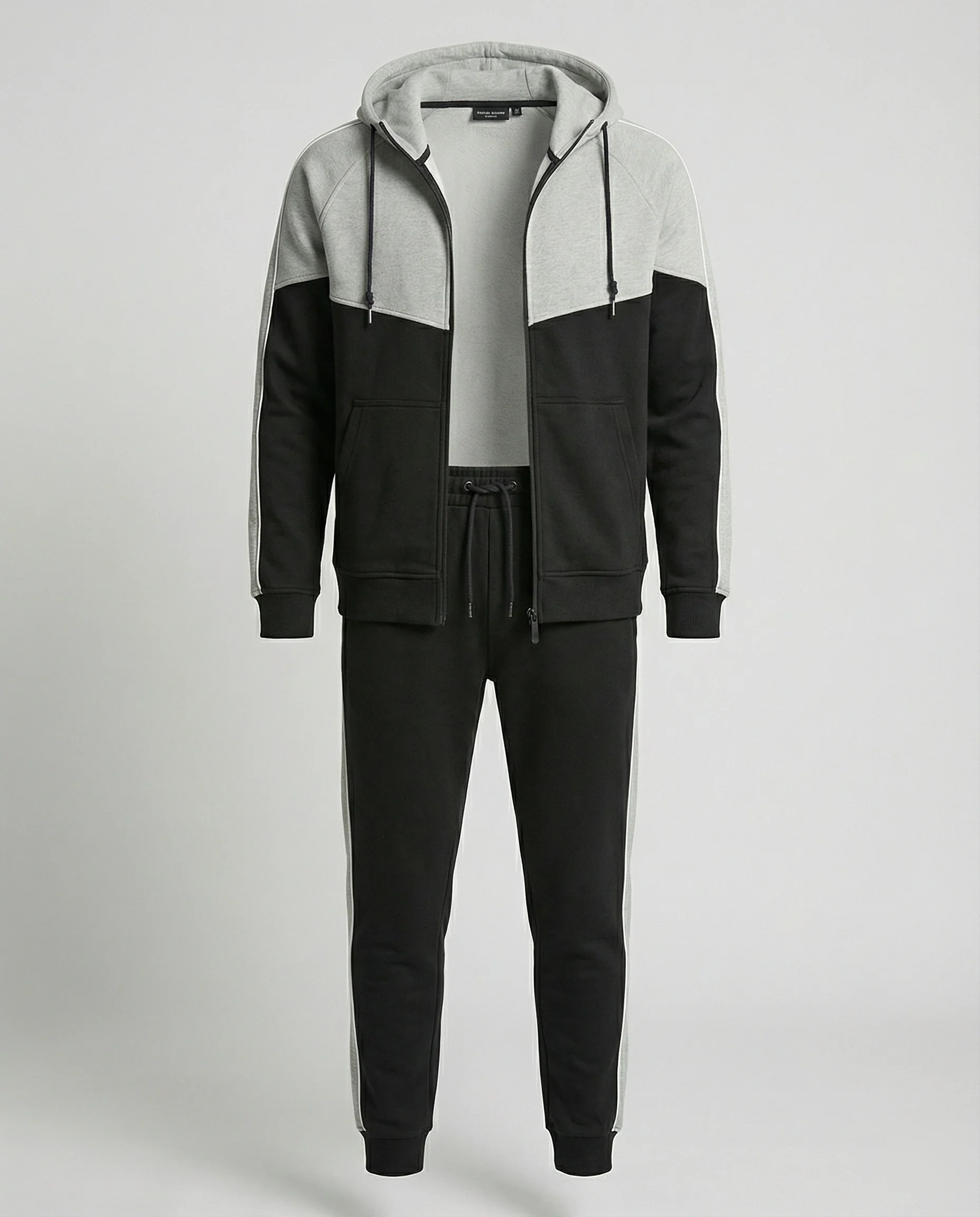 Herren Jogginganzug mit Reißverschlussjacke - Image 2