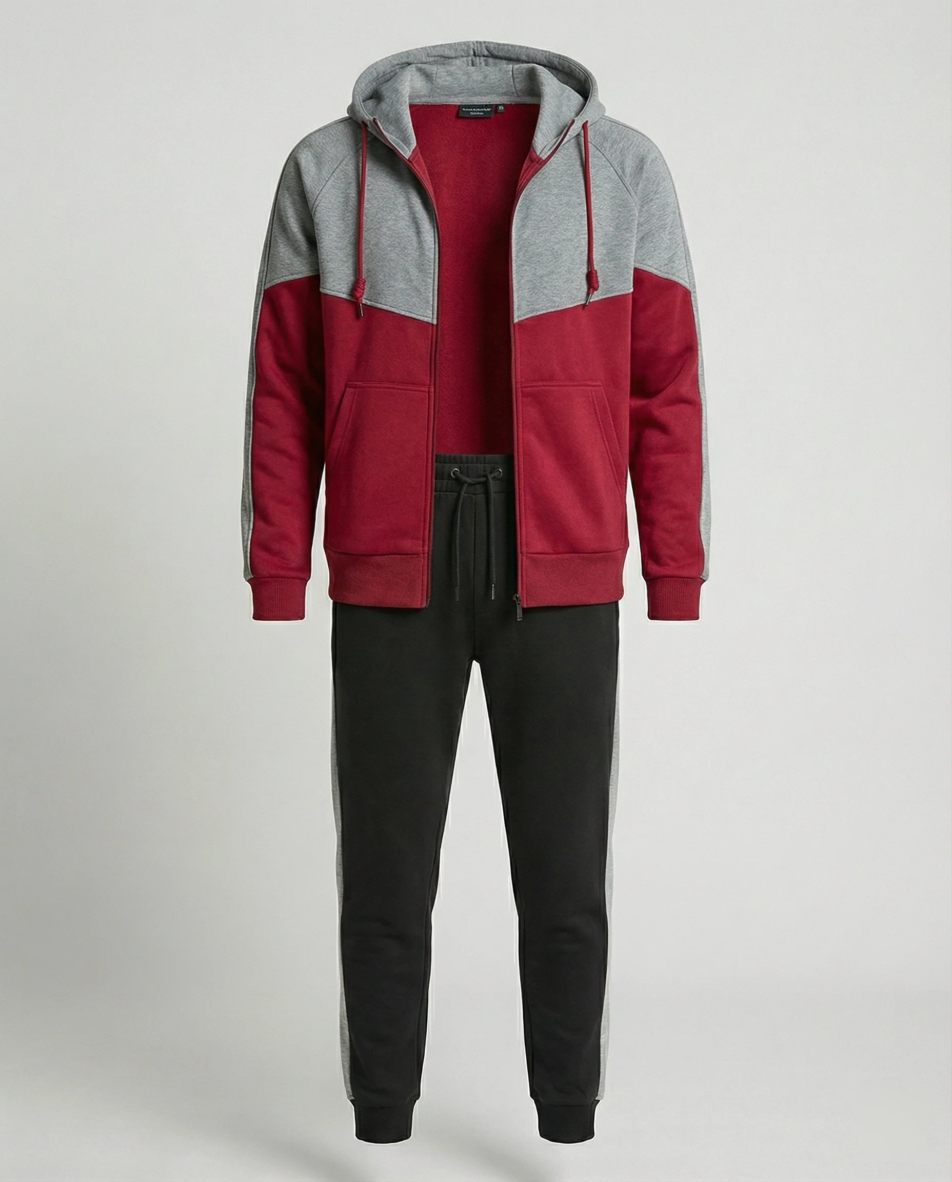 Herren Jogginganzug mit Reißverschlussjacke - Image 3