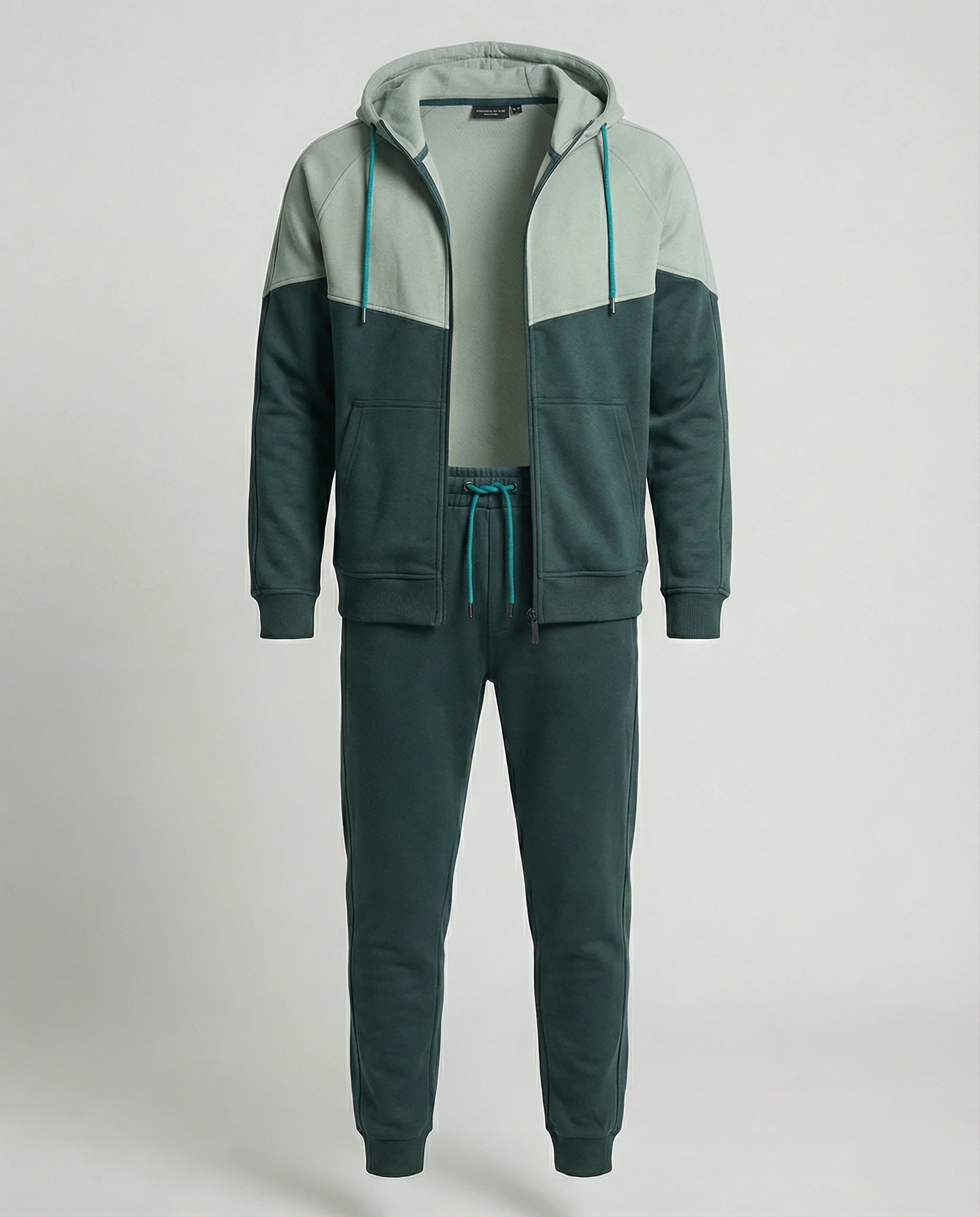 Herren Jogginganzug mit Reißverschlussjacke - Image 5