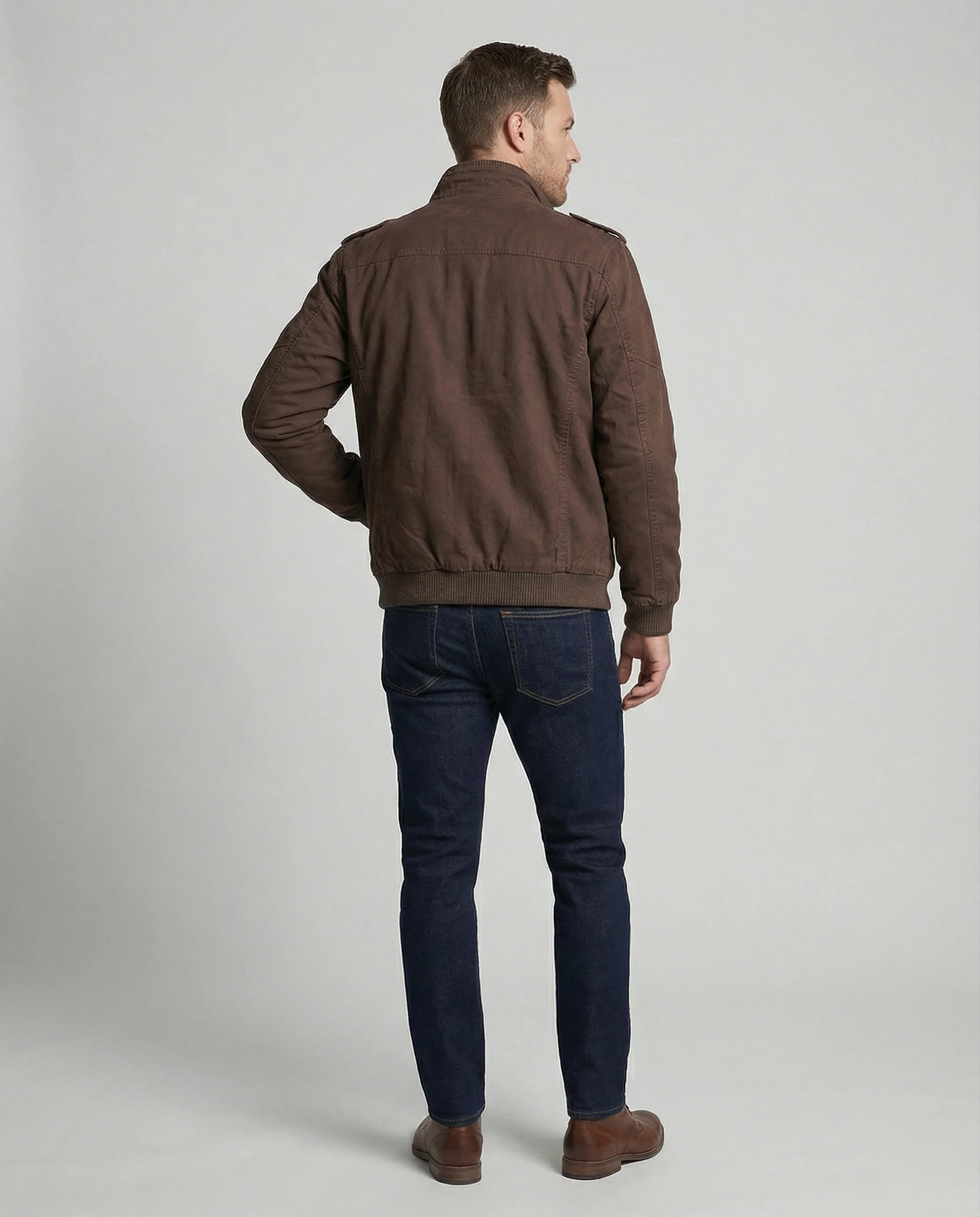 Herren Canvasjacke Baumwolle robust - Image 3