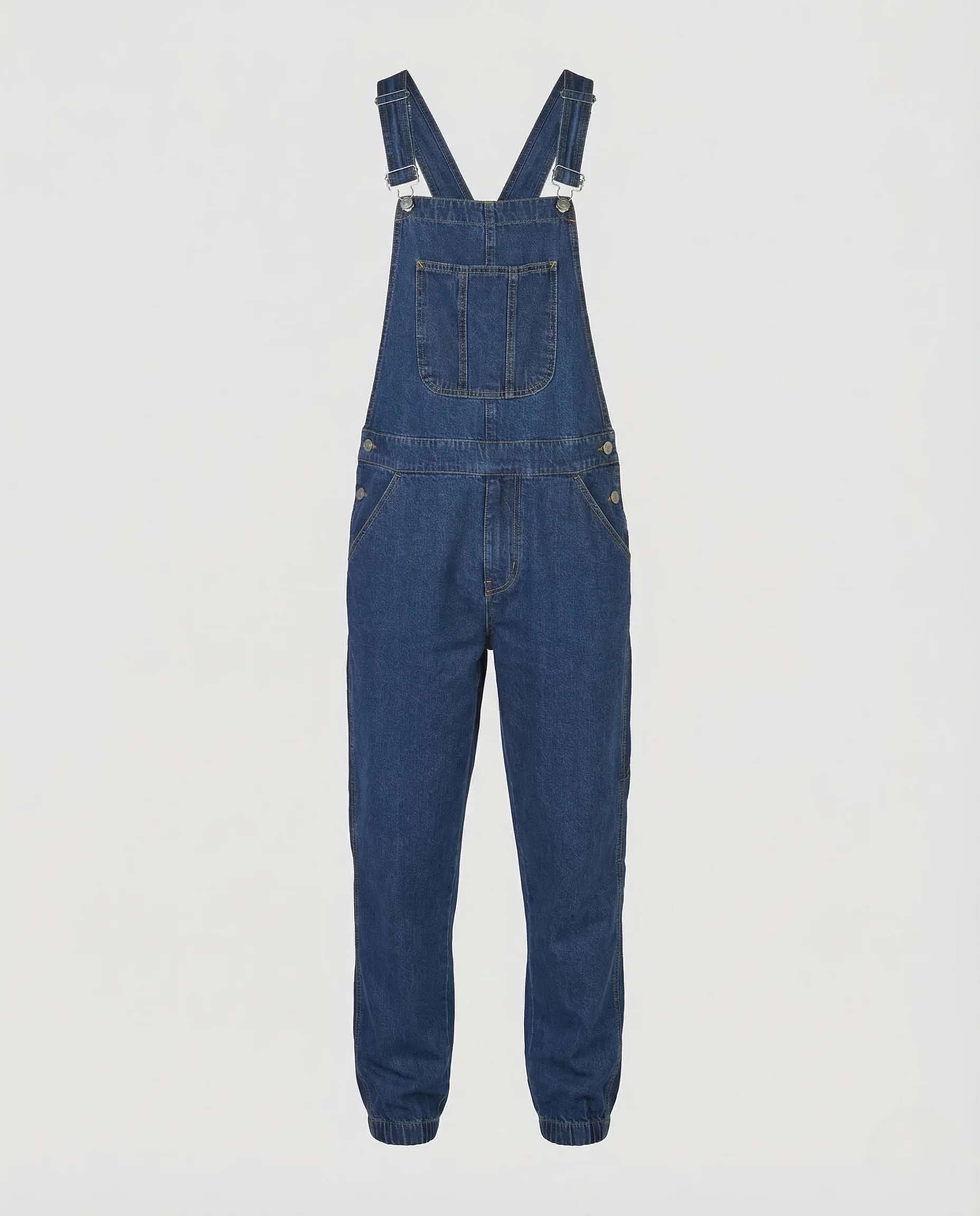 Herren Jeans Latzhose Verstellbare Träger - Image 4
