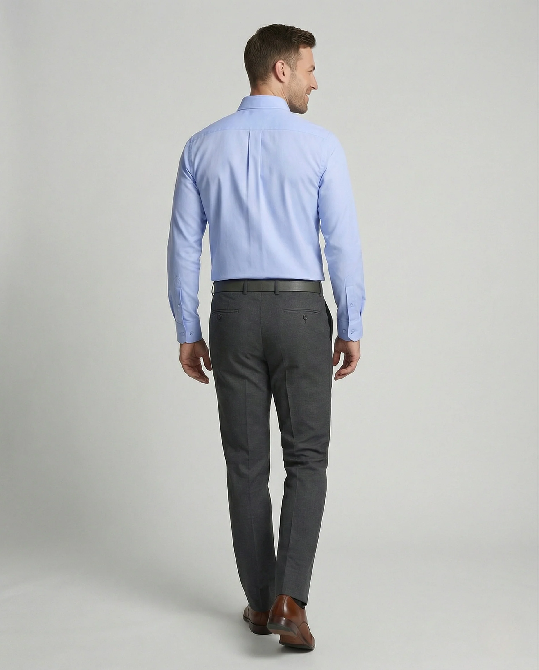 Businesshemd Slim Mit Haifischkragen Herren - Image 3