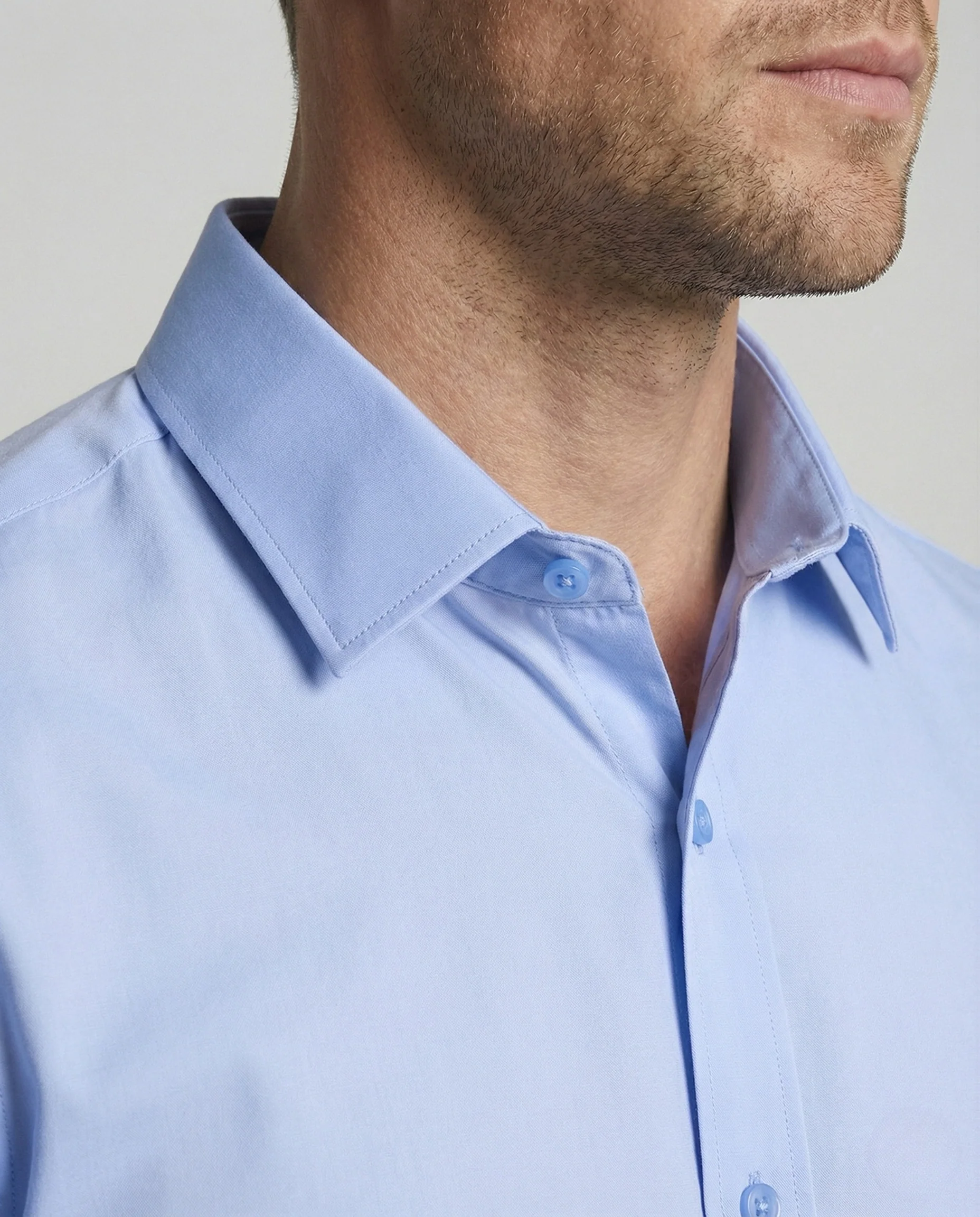 Businesshemd Slim Mit Haifischkragen Herren - Image 4