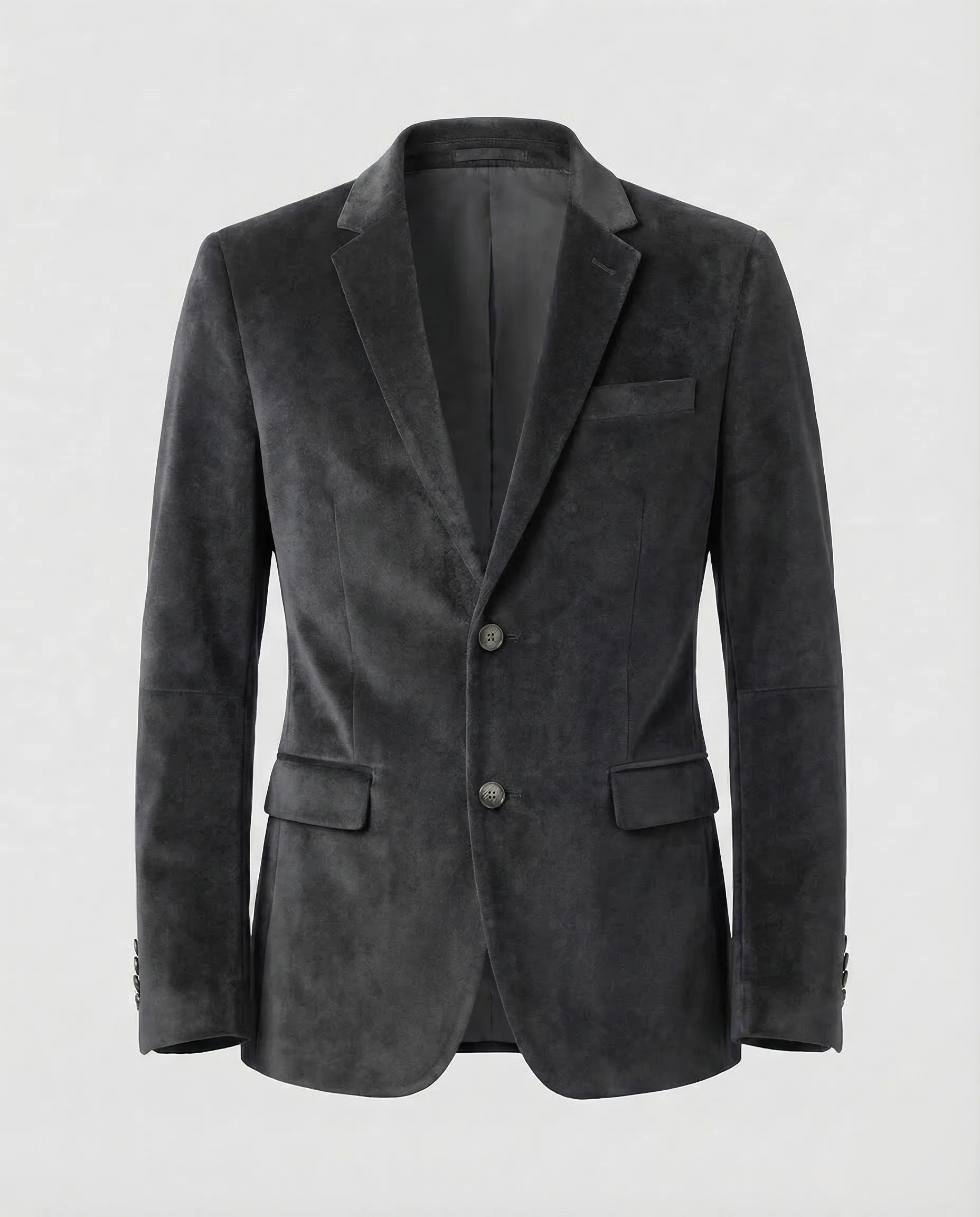Herren Velours Sakko Revers - Image 6