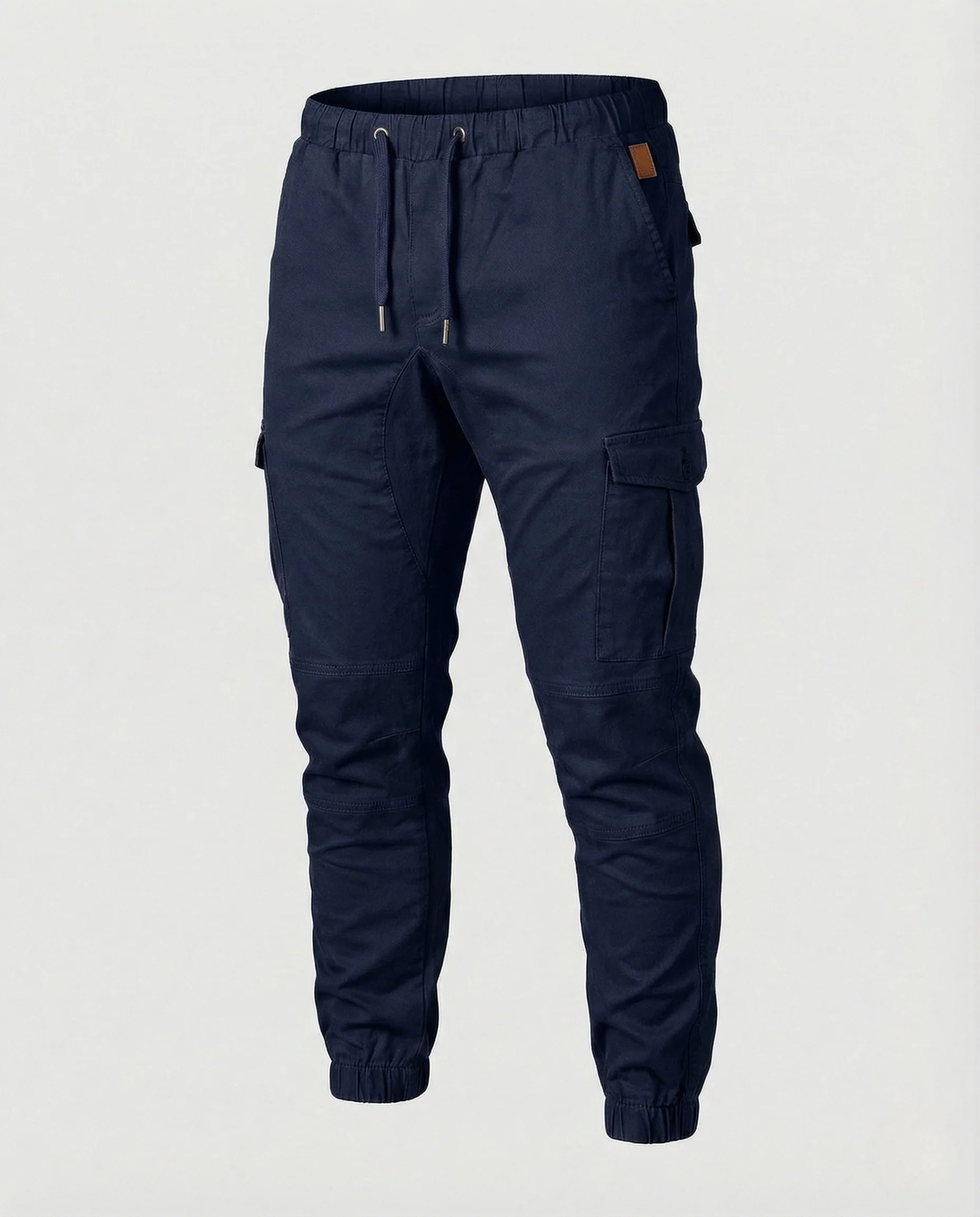Herren Cargo Jogginghose mit Kordelzug & Klappentaschen - Image 8