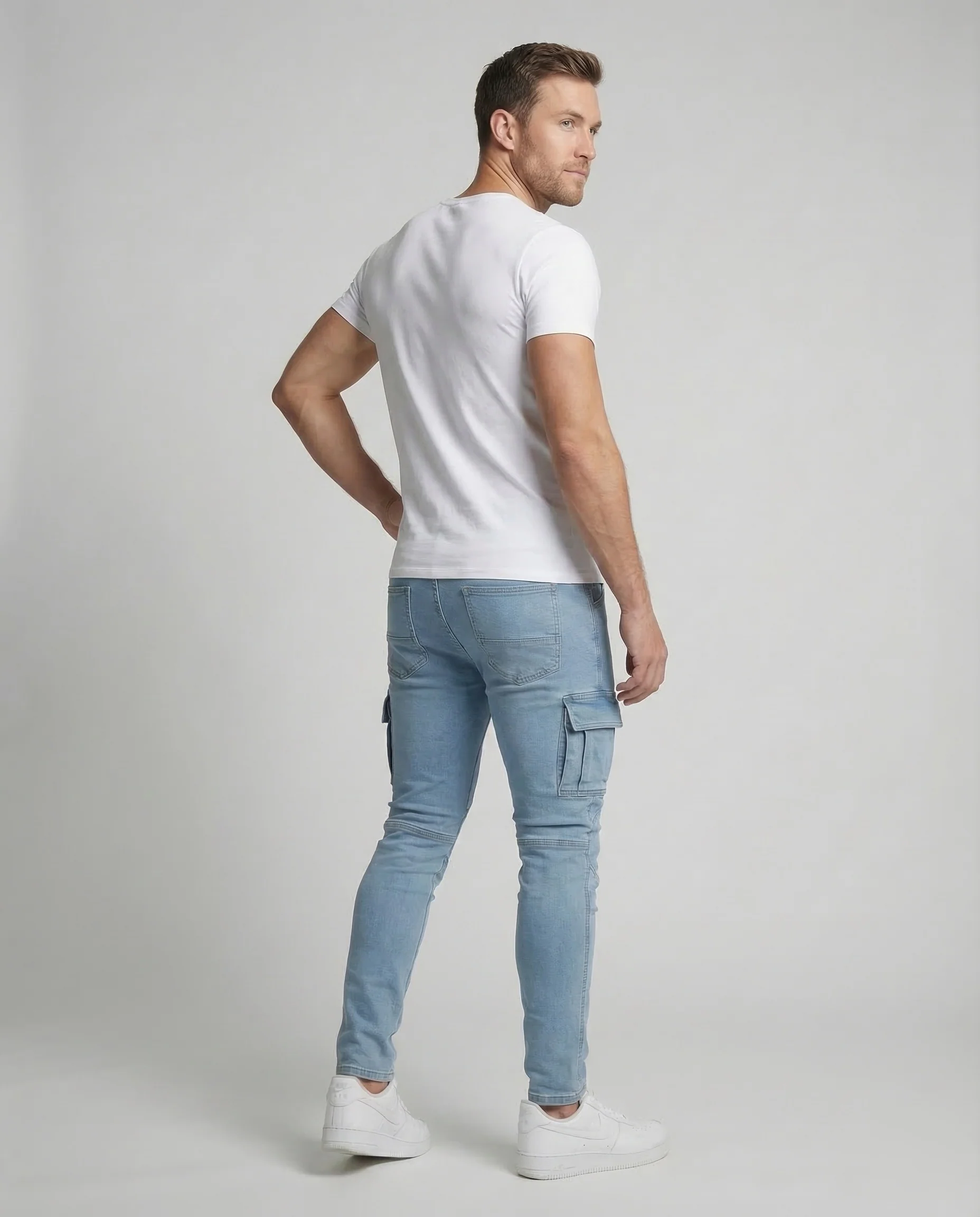 Herren Cargo Hose Slim - Image 4