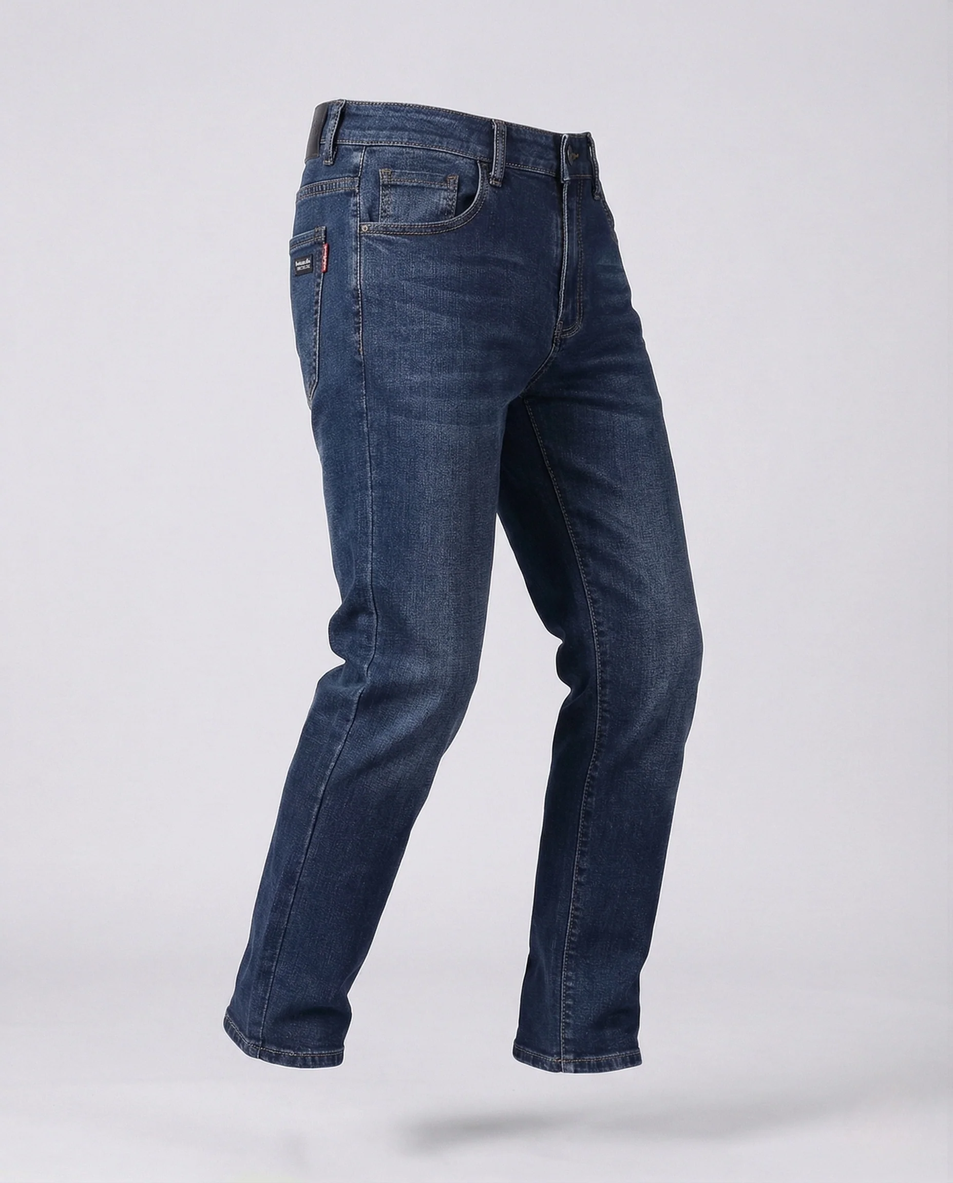Herren Stretch Jeans Slim Fit Gerades Bein - Image 7