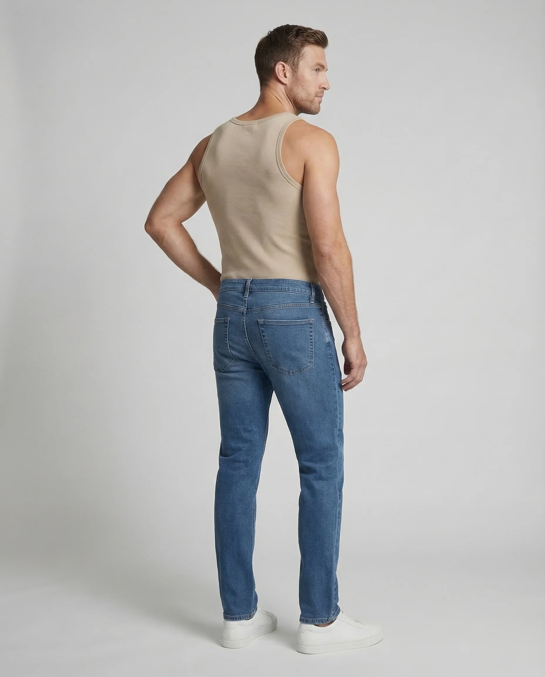 Herren Stretch Jeans Slim - Image 3