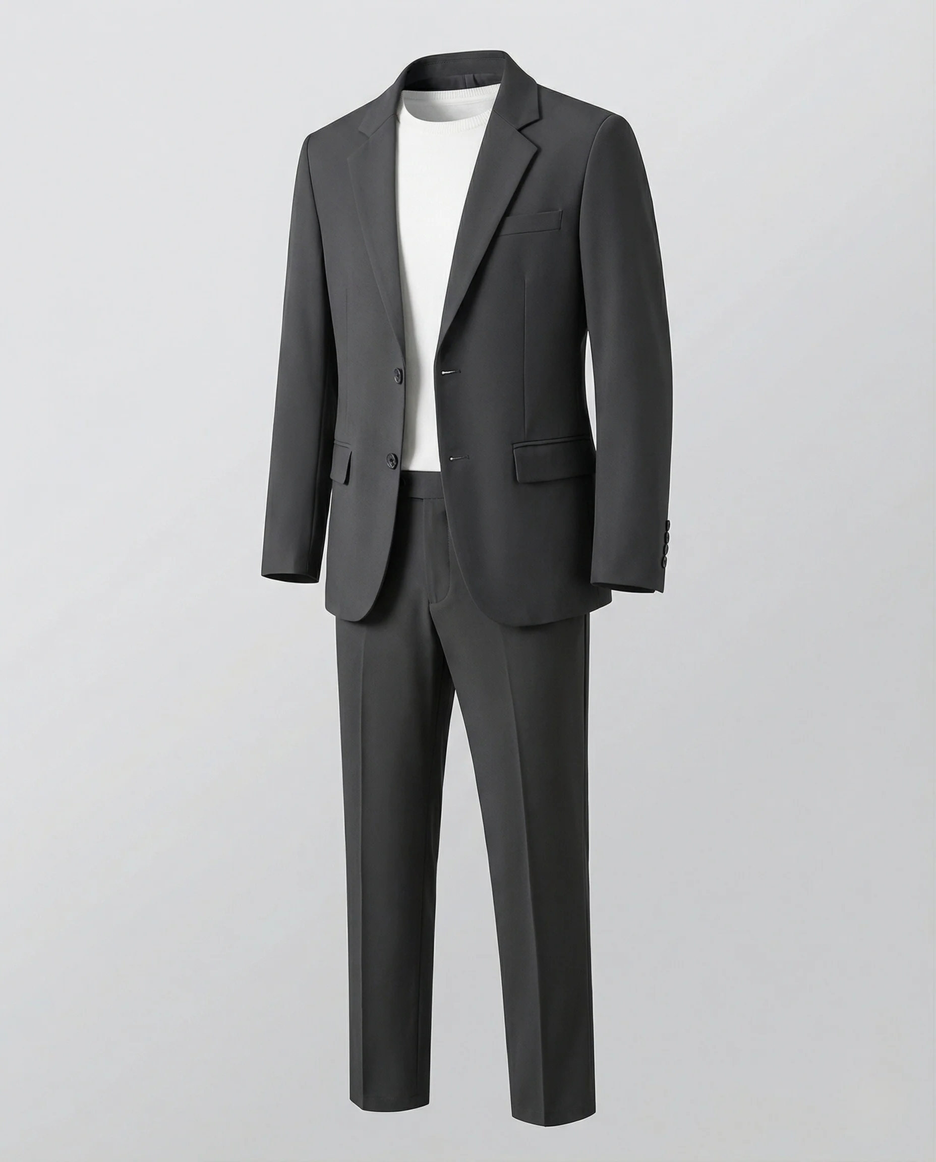 Businessanzug Mit Bügelfaltenhose Herren - Image 5