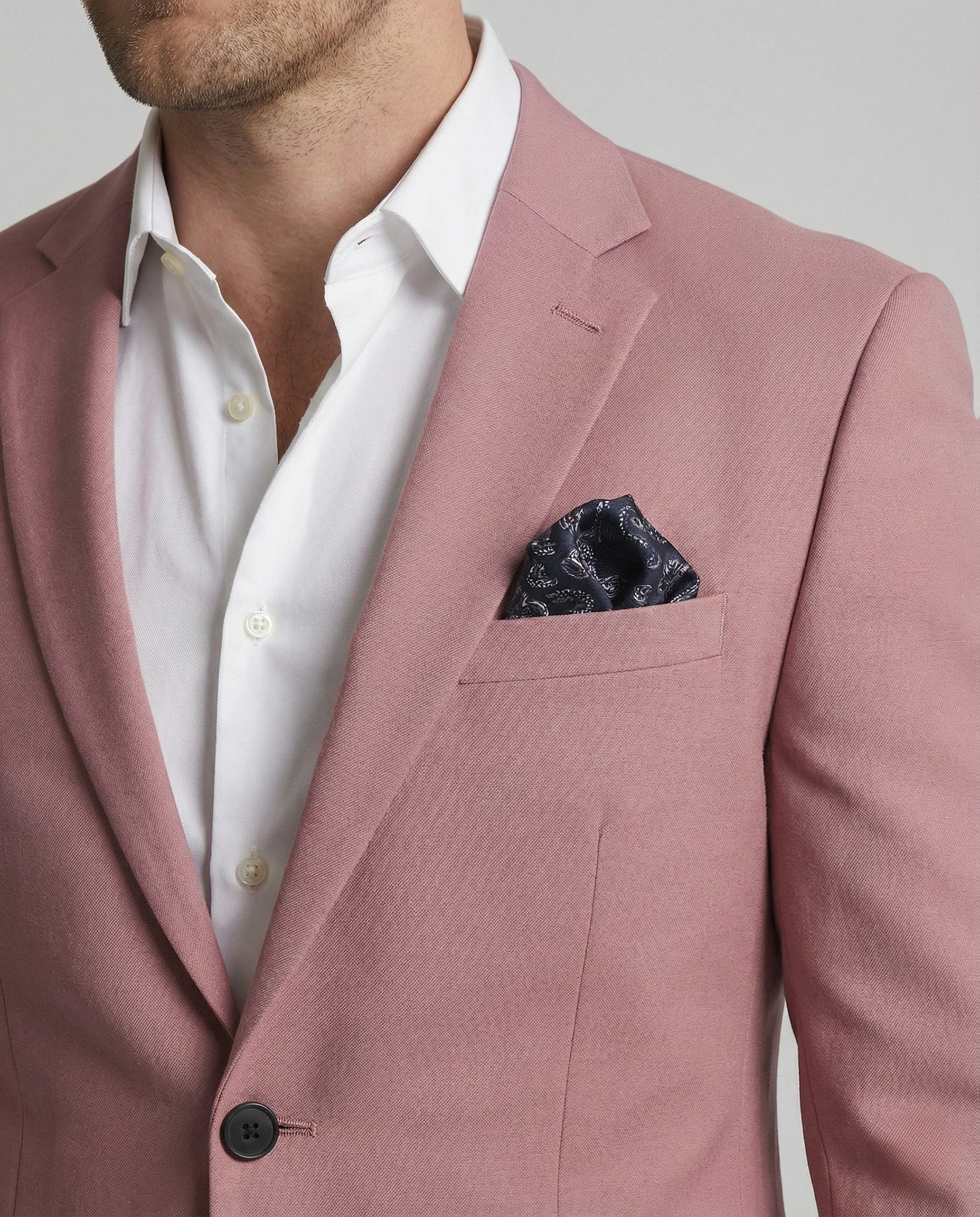 Leinenmischanzug Slim Fit Herren - Image 3