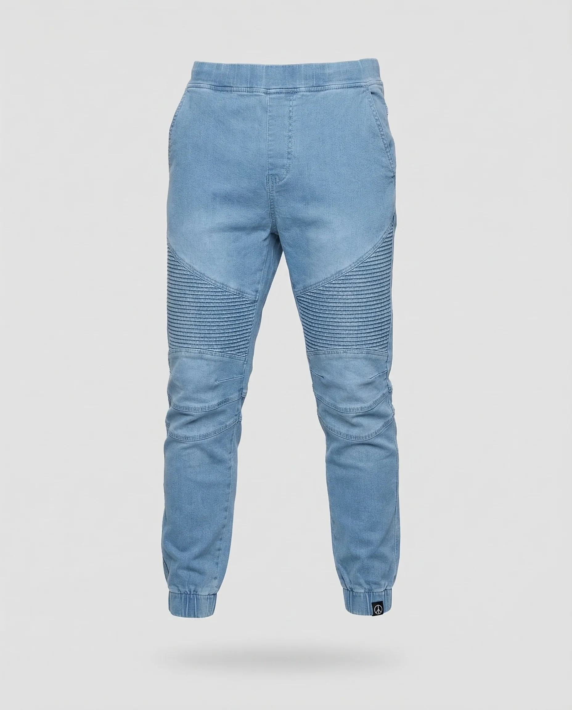 Herren Biker Jogginghose Gerippt - Image 5