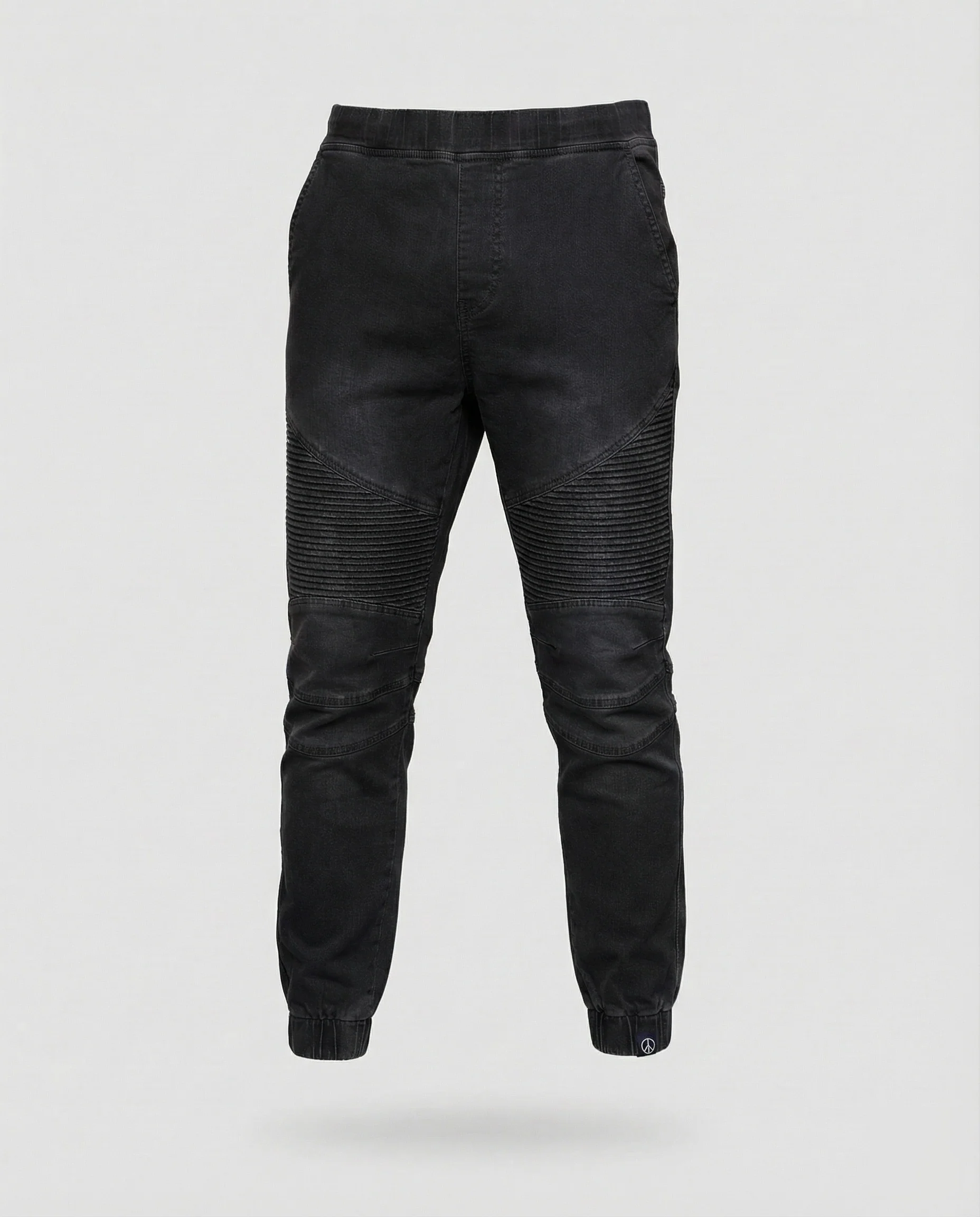 Herren Biker Jogginghose Gerippt - Image 6