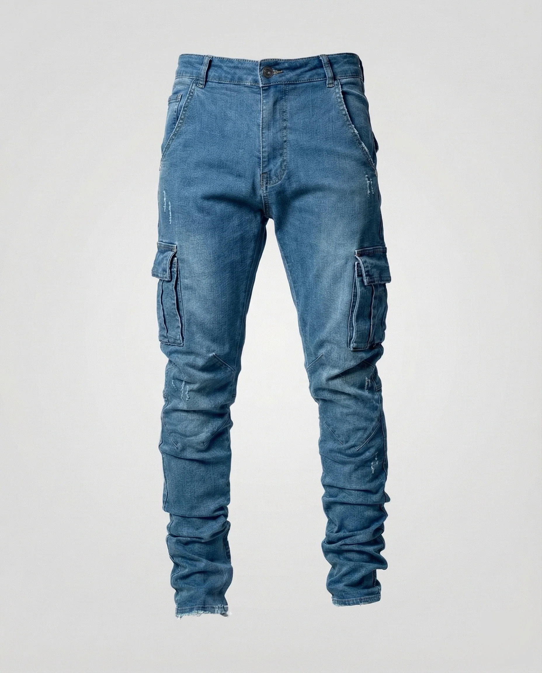 Herren Cargo Jeans Slim - Image 7