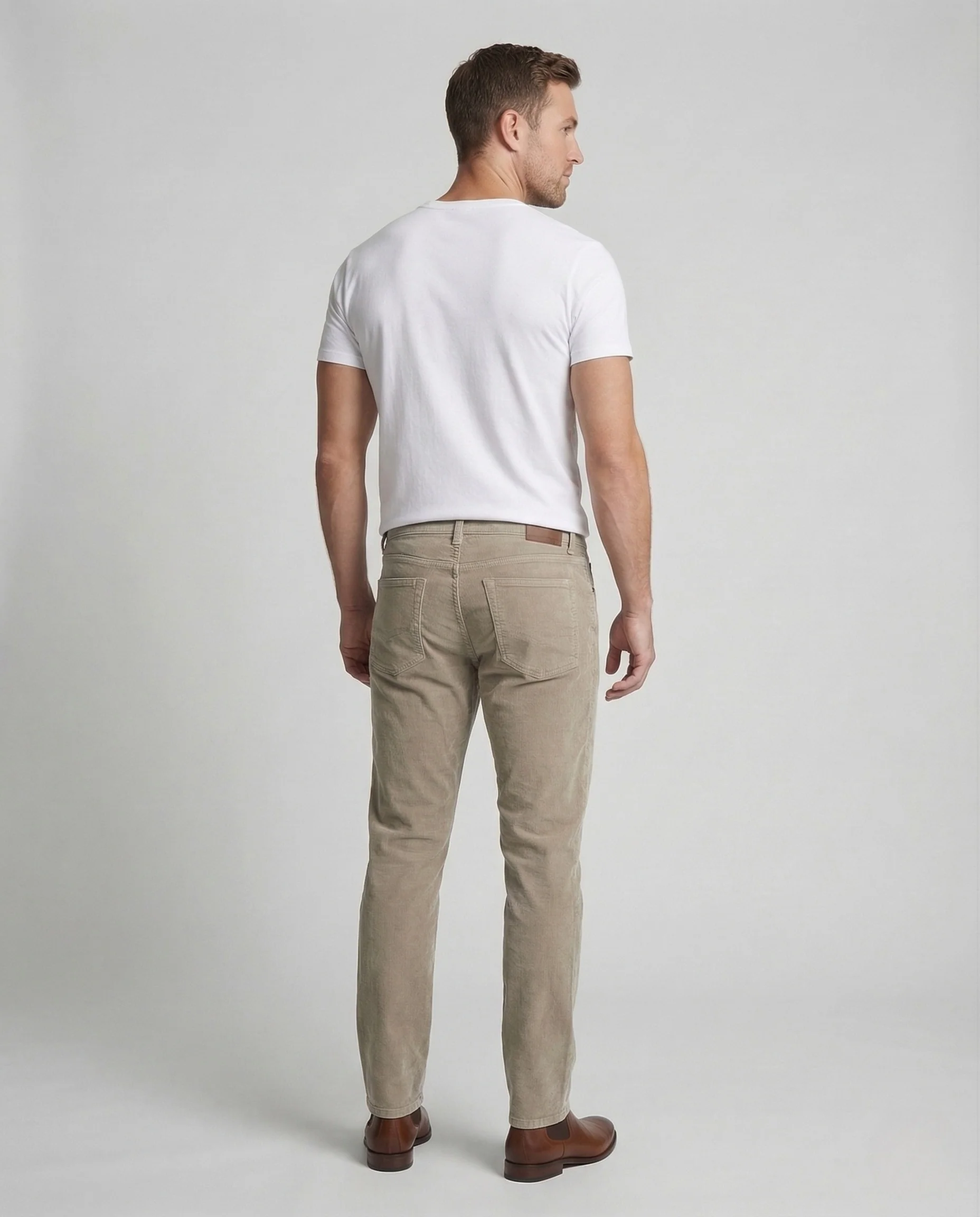Herren schmale Cordhose Breitcord - Image 3