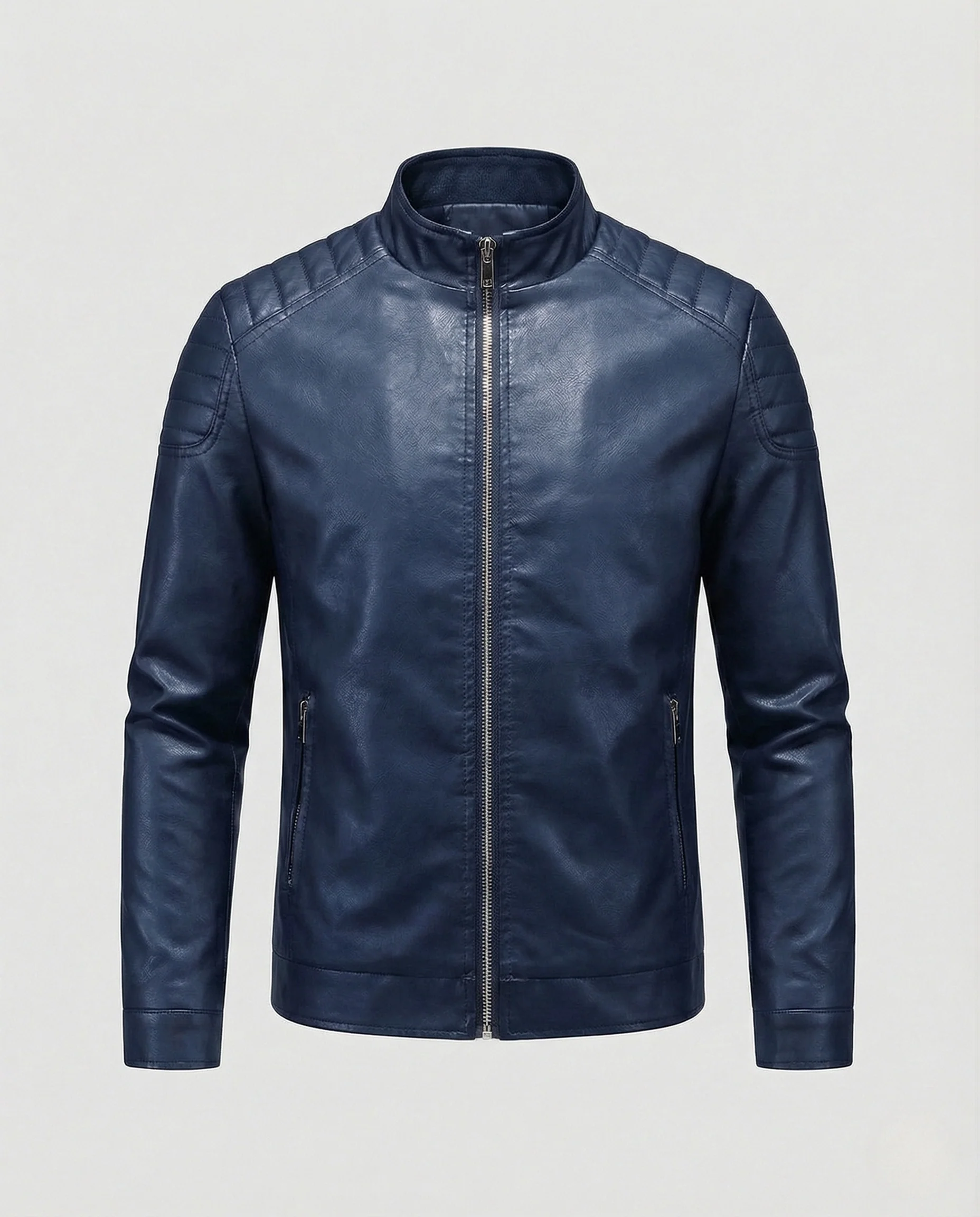 Herren Übergangsjacke Lederoptik - Image 6