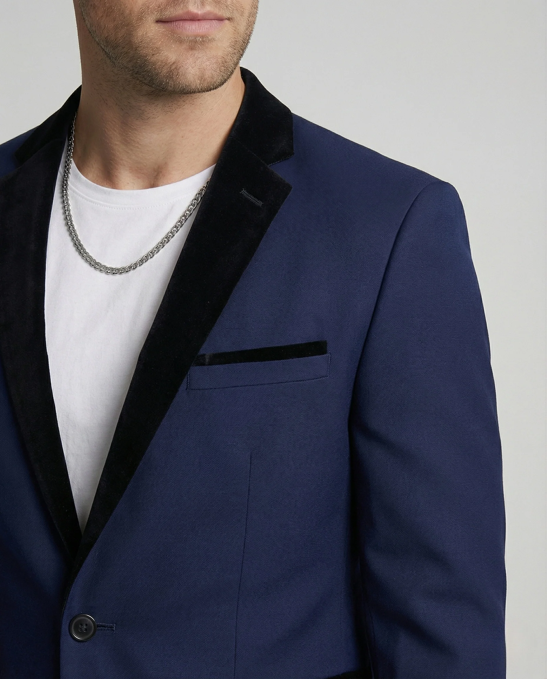 Anzug Mischfaser Slim Fit Herren - Image 3