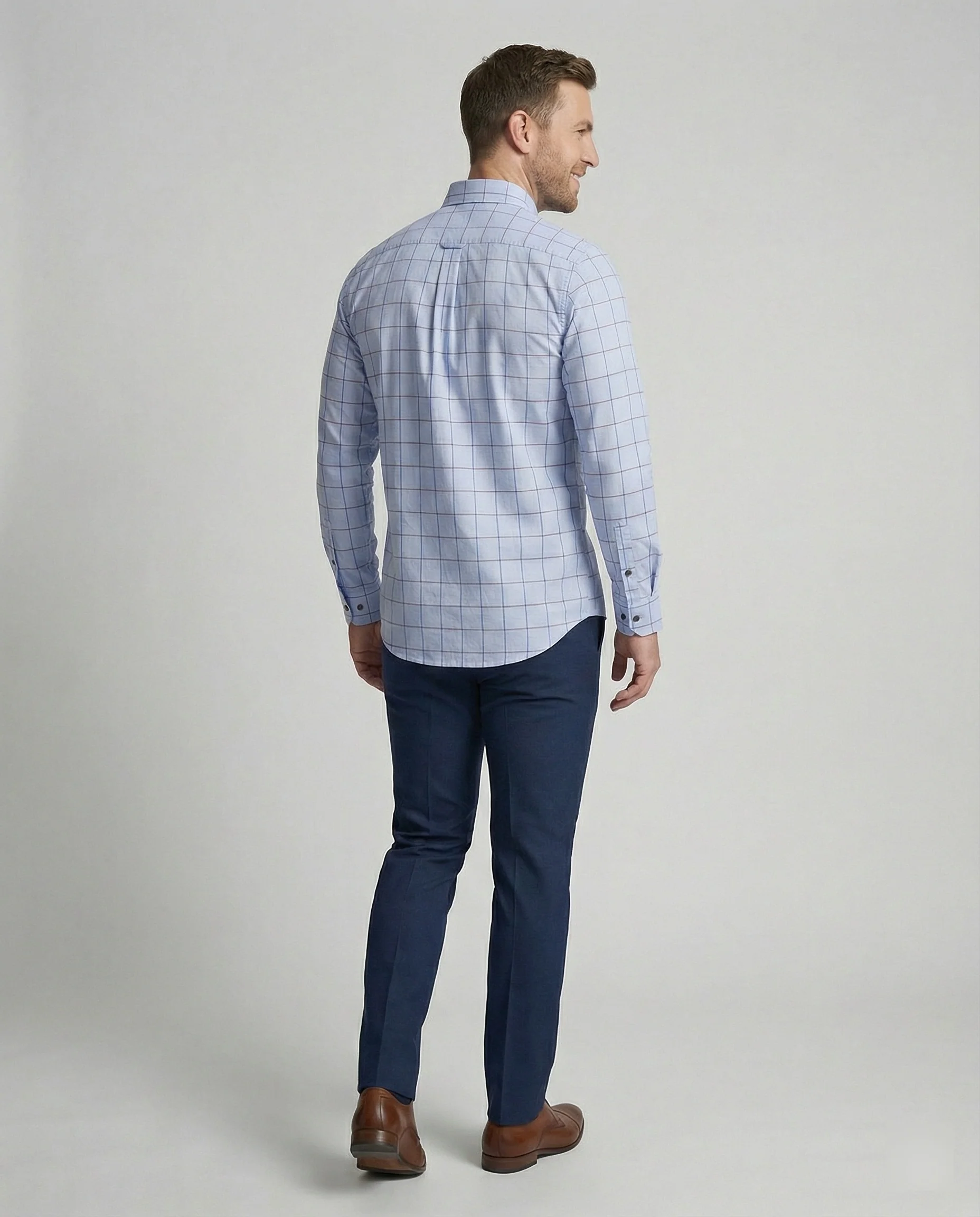 Herren Businesshemd Slim Kentkragen - Image 5