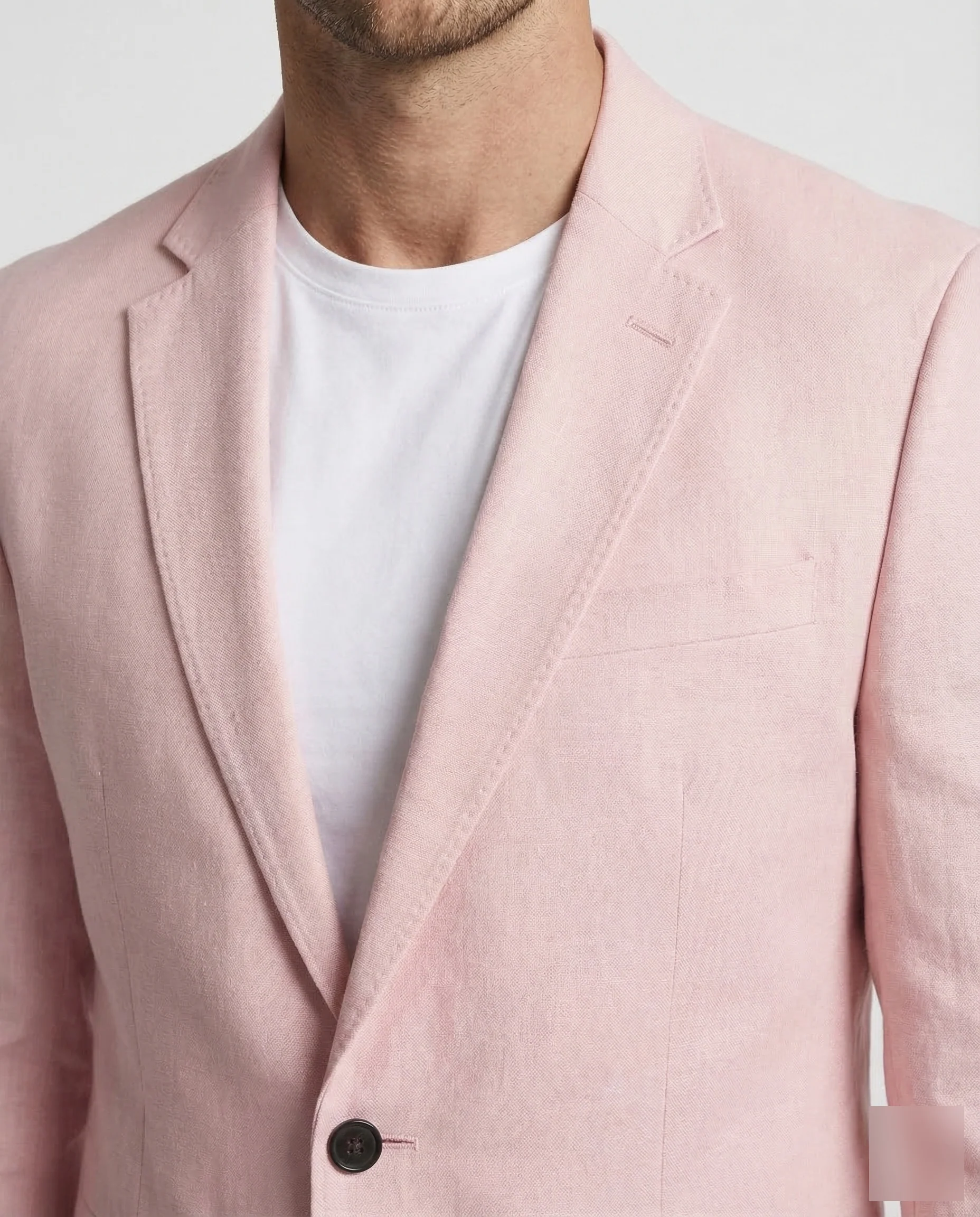 Herren Casual Sakko Baumwolle - Image 3