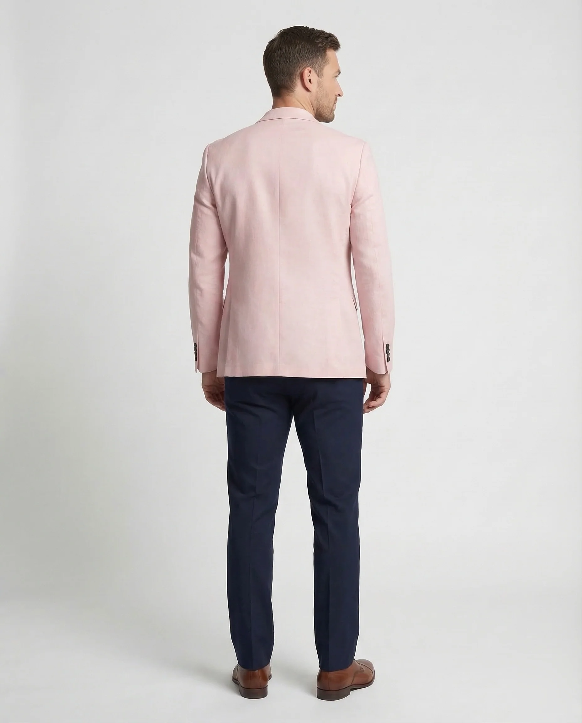 Herren Casual Sakko Baumwolle - Image 4