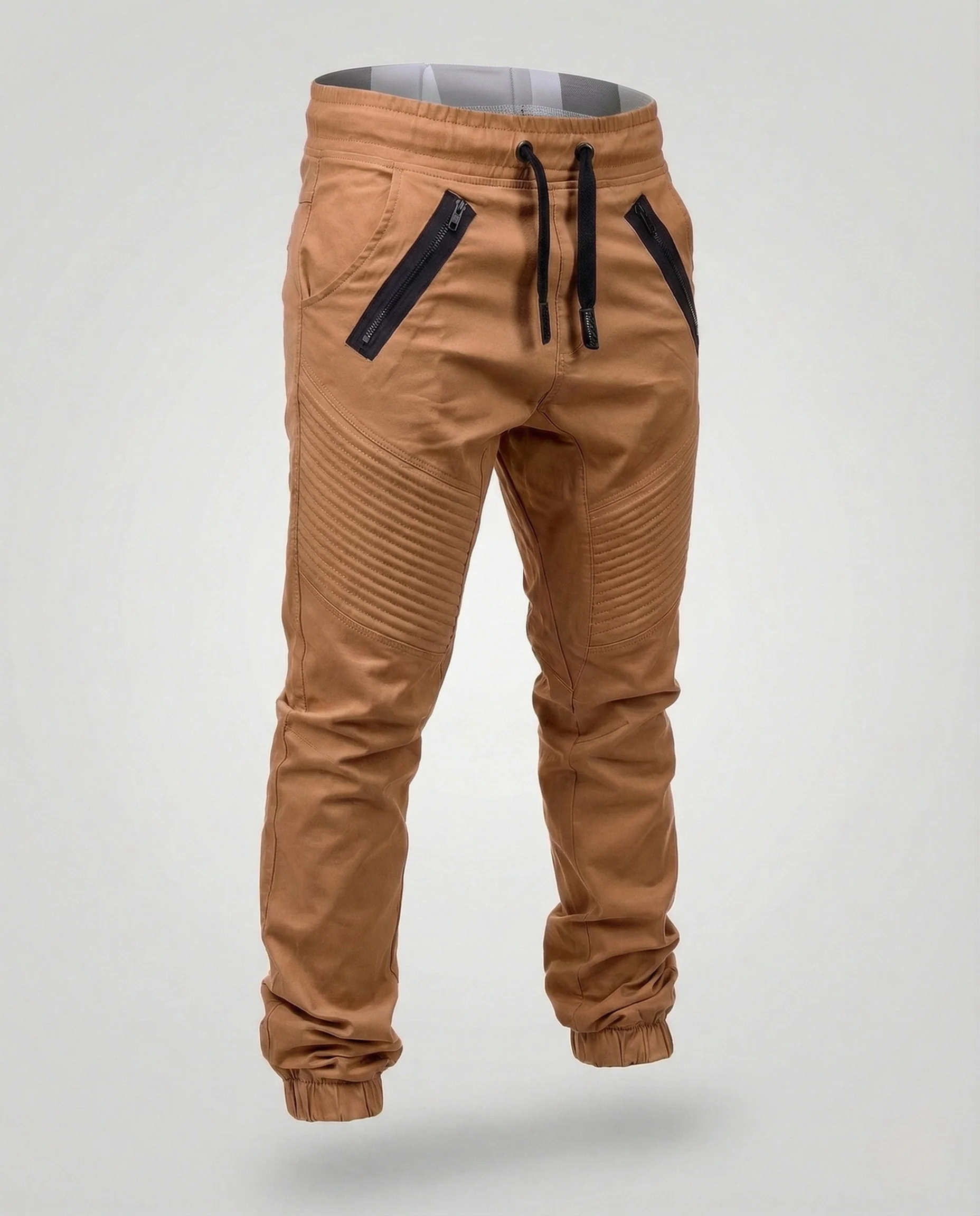 Herren Biker Jogginghose mit Steppdetails - Image 6