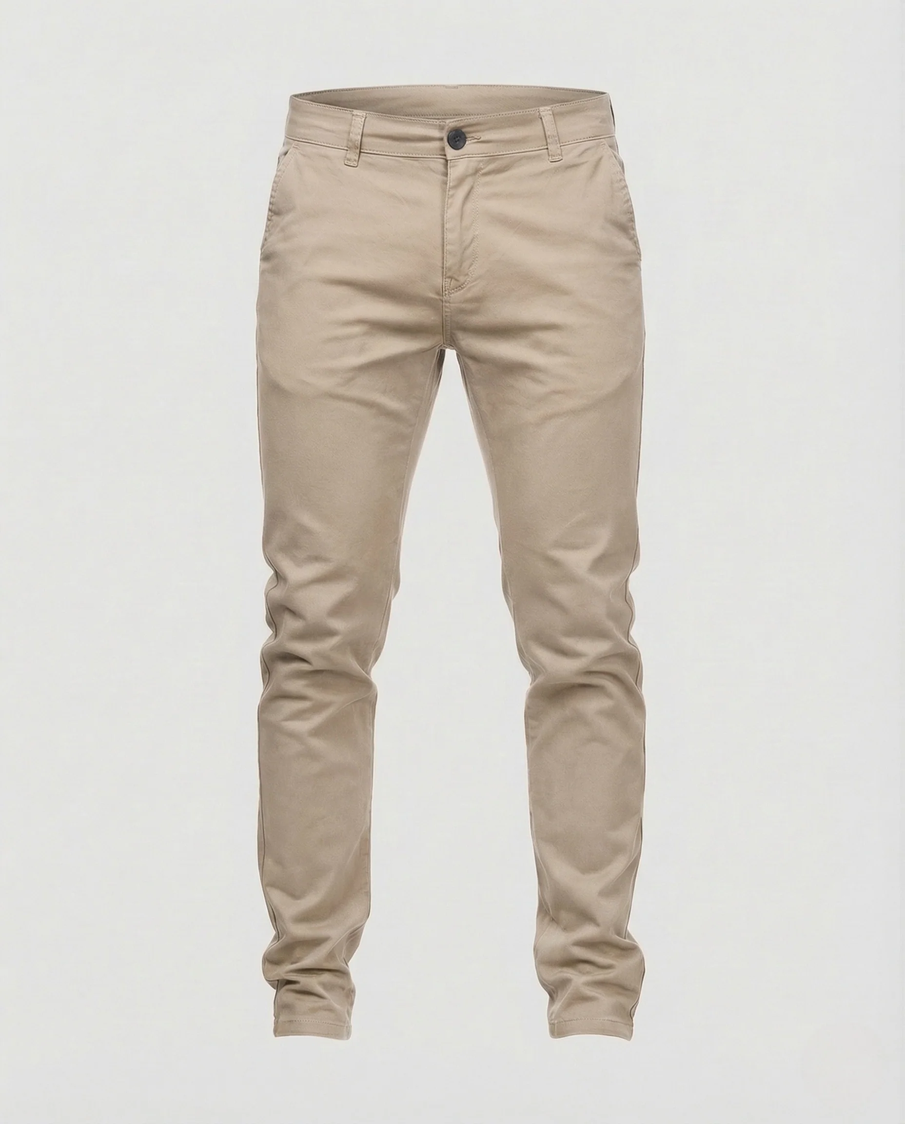 Herren Chinohose Slim Fit mit Elastan und Gürtelschlaufen - Image 9