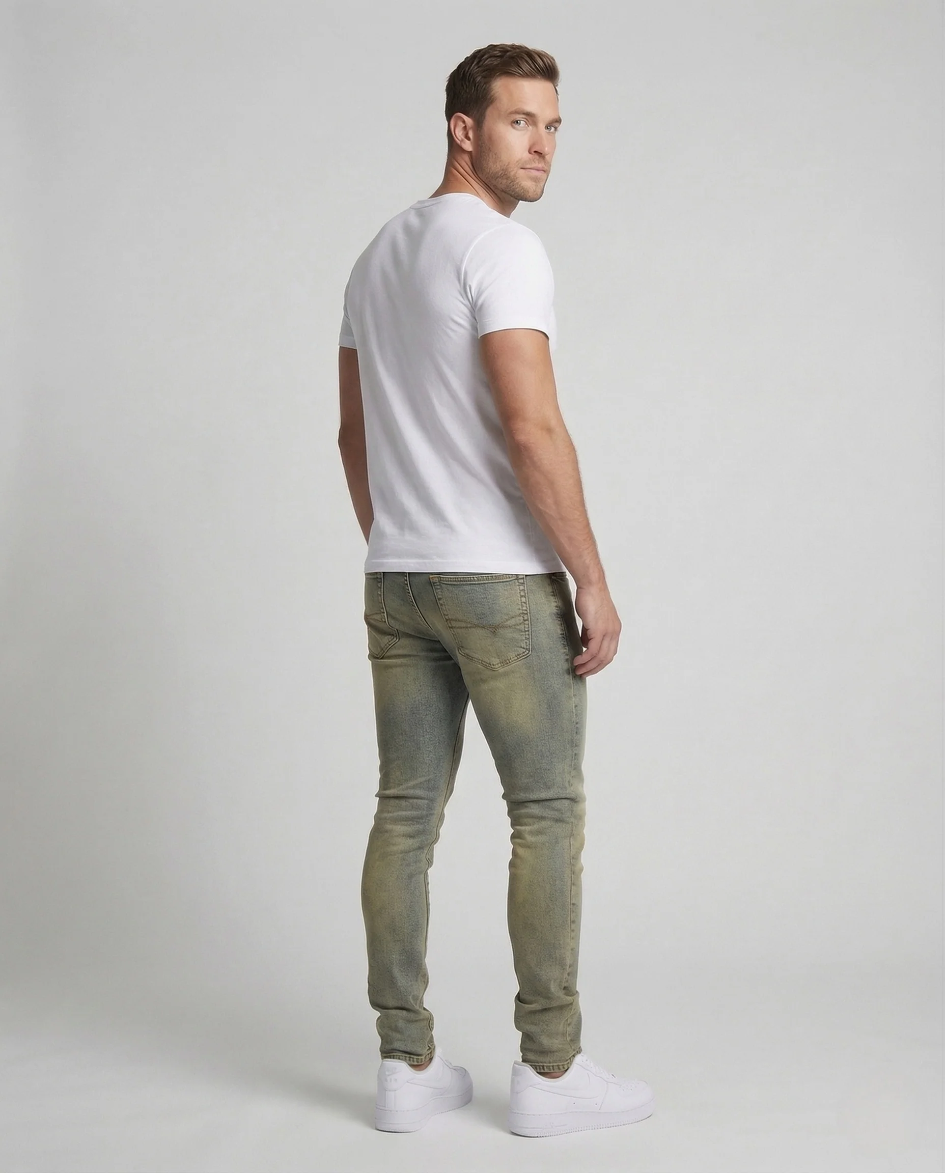 Herren Jeans Slim Konisch - Image 4