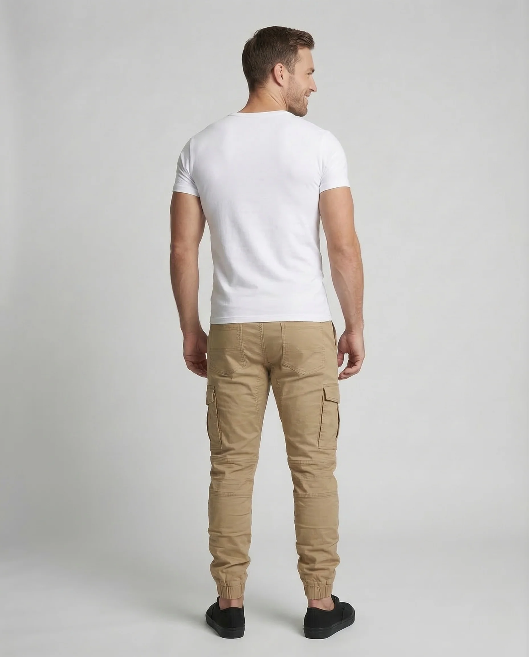 Herren Cargo Jogginghose Sport - Image 4