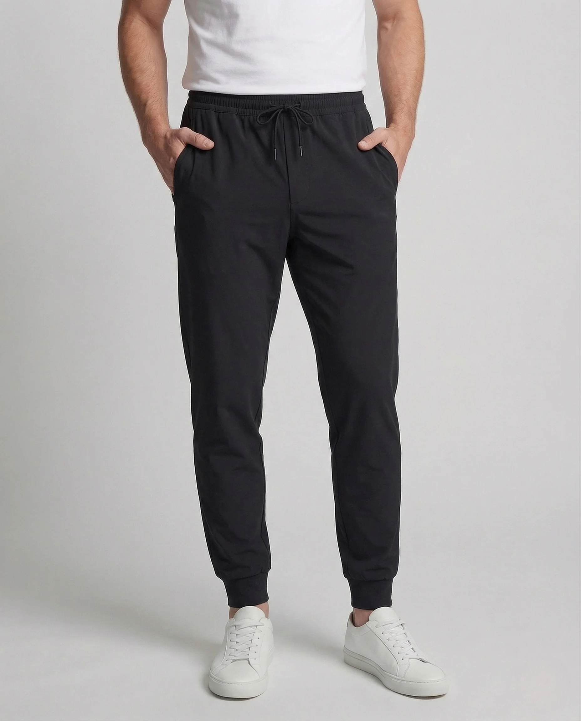 Herren Jogginghose Sport mit Elastischem Bund und Bündchen - Image 2