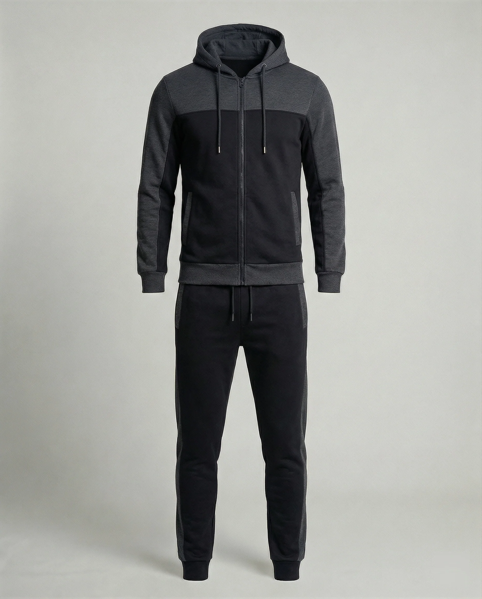 Herren Sportlicher Jogginganzug Slim Fit - Image 2