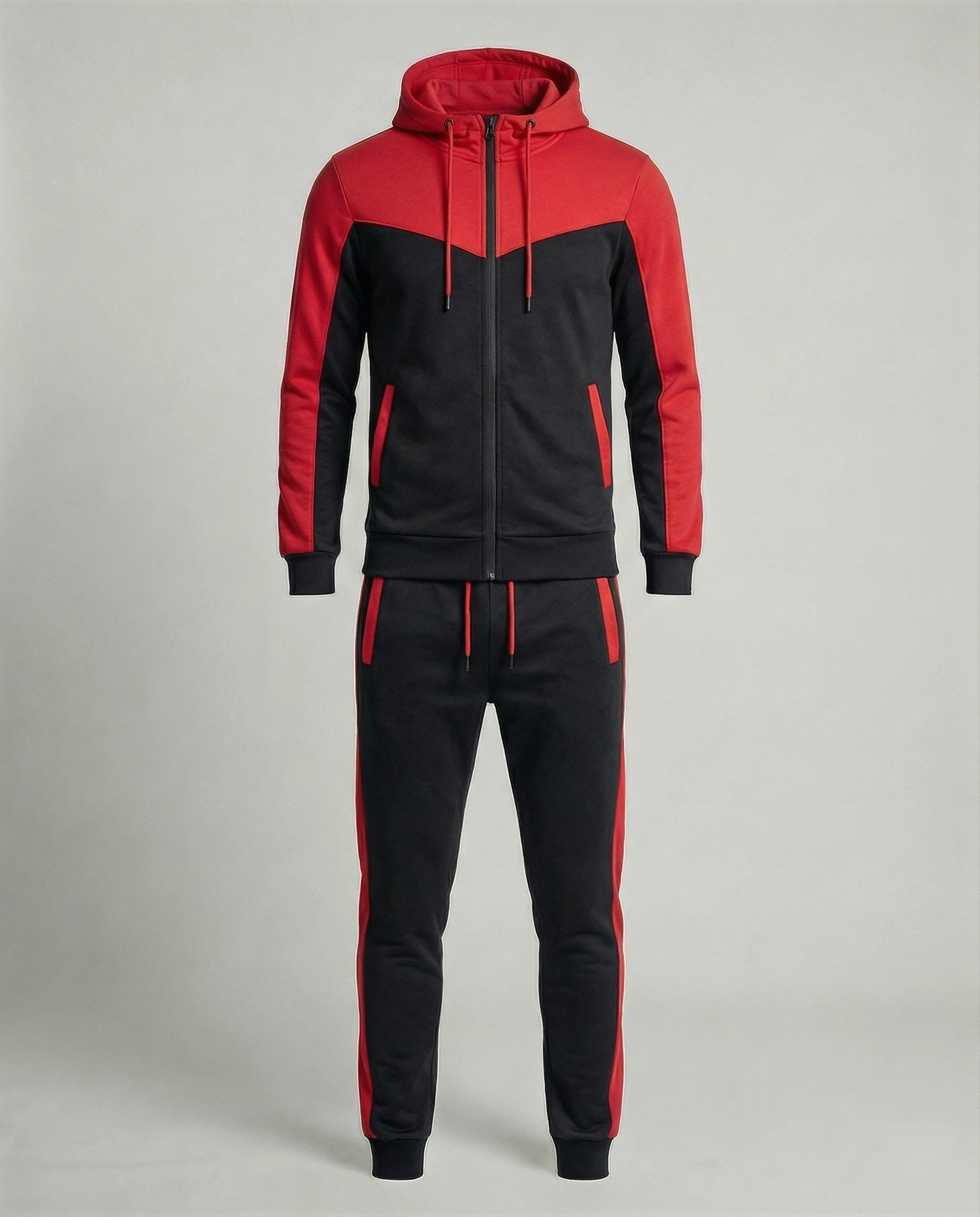 Herren Sportlicher Jogginganzug Slim Fit - Image 3