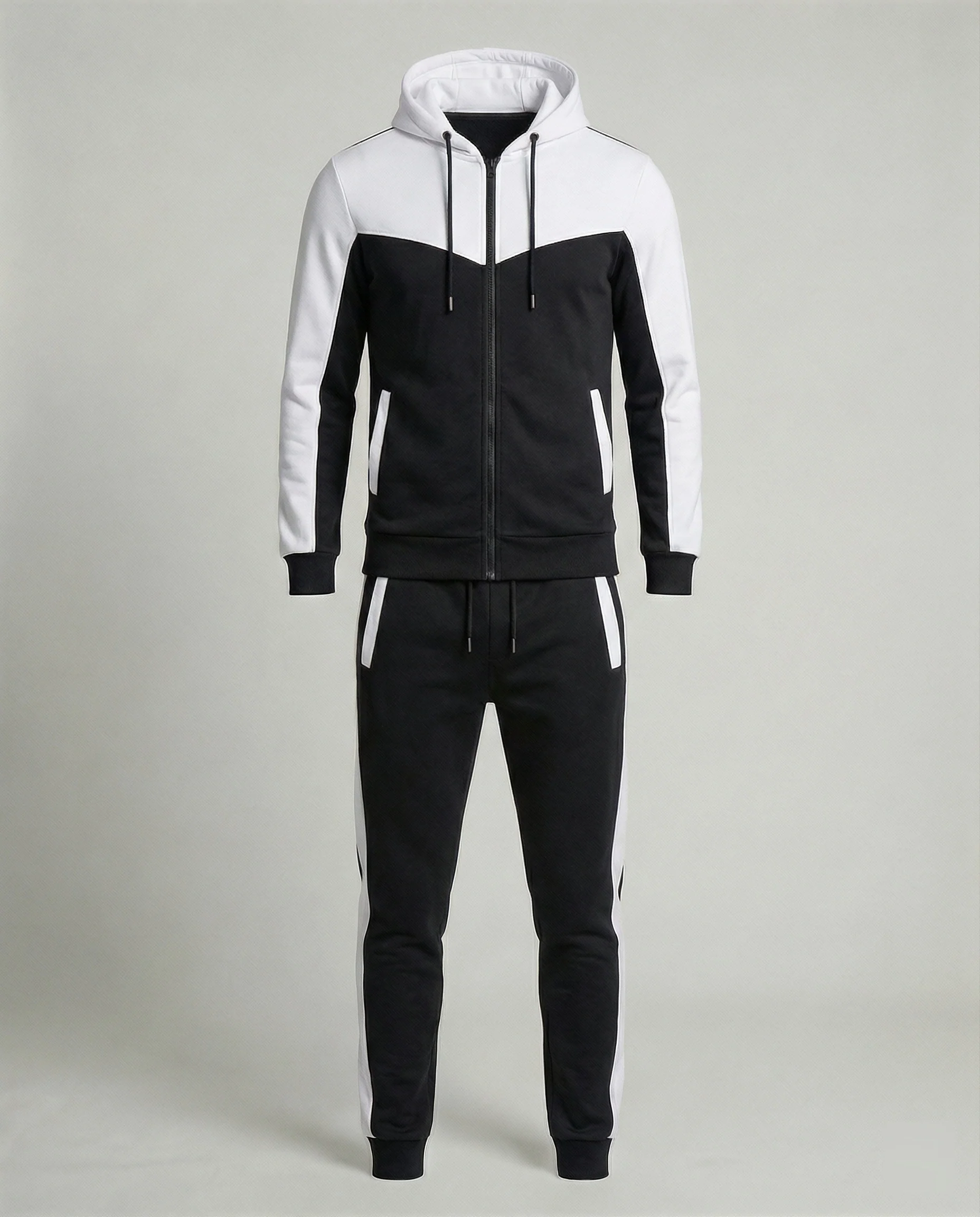 Herren Sportlicher Jogginganzug Slim Fit - Image 4